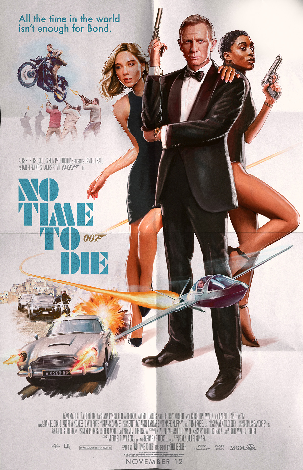 Thoughts on this No Time To Die poster? r/JamesBond