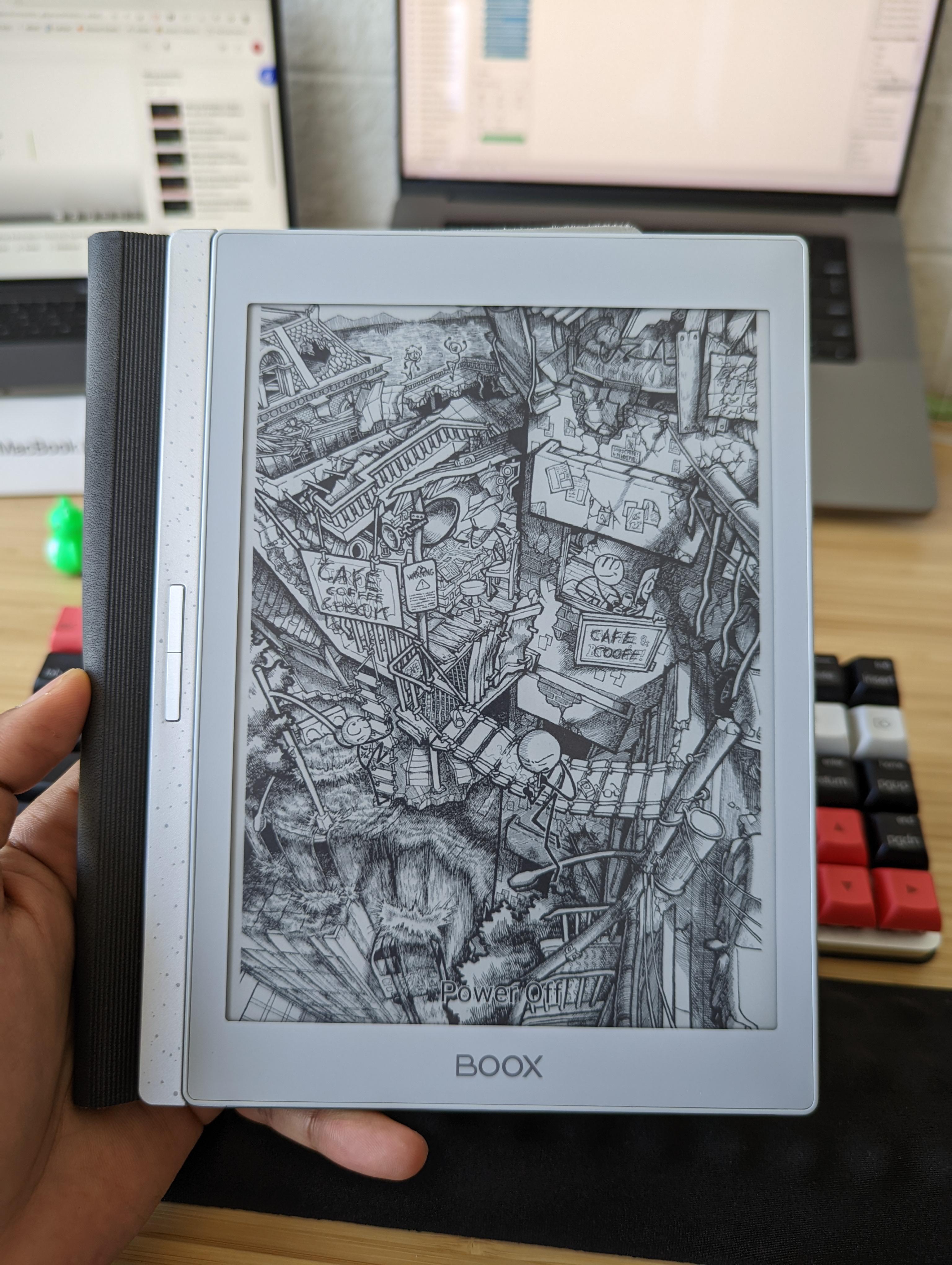 Loving the screensaver on my Nova Air r/Onyx_Boox