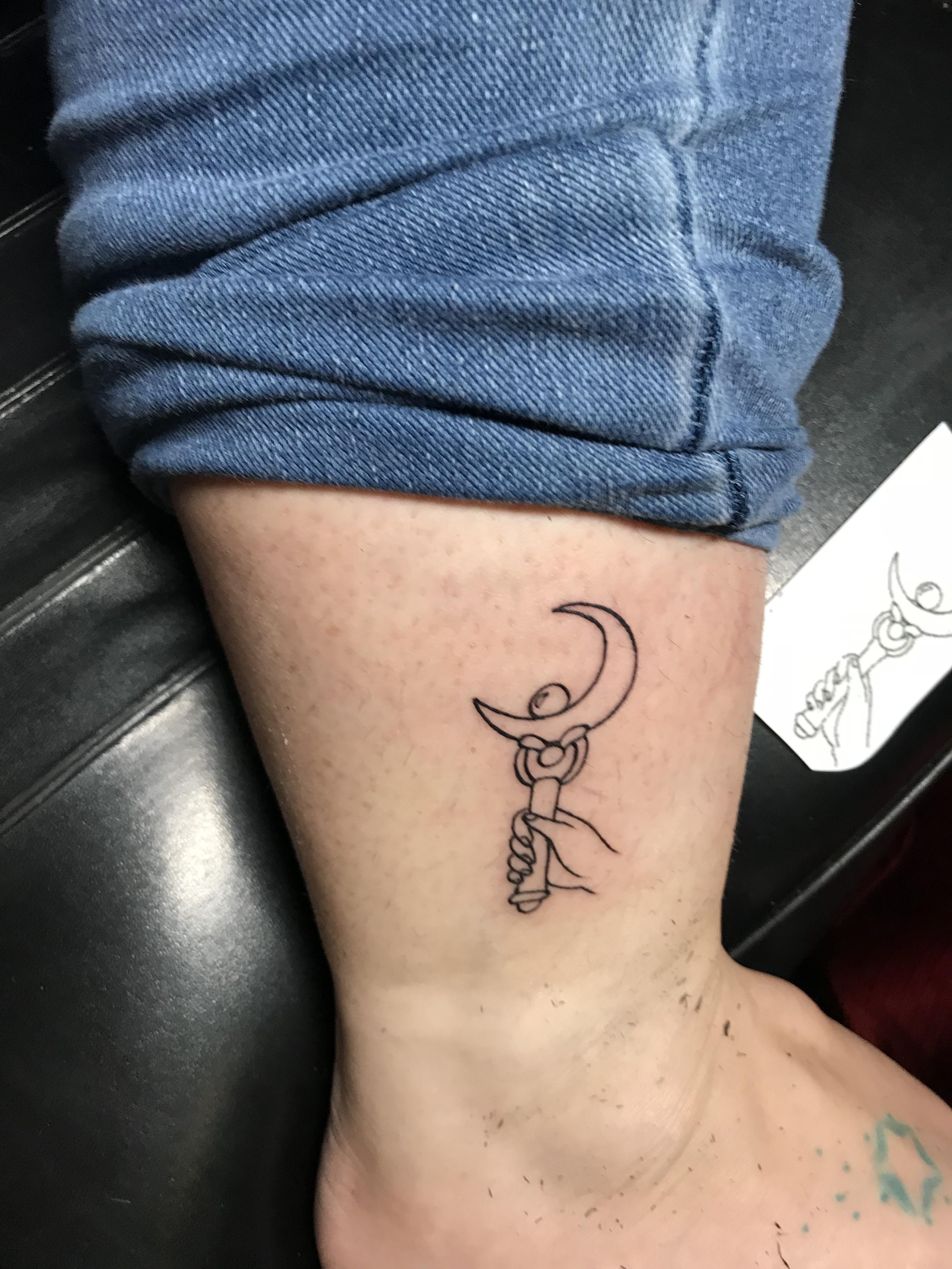 Simple Sailor Moon Tattoo Designs tattoo design