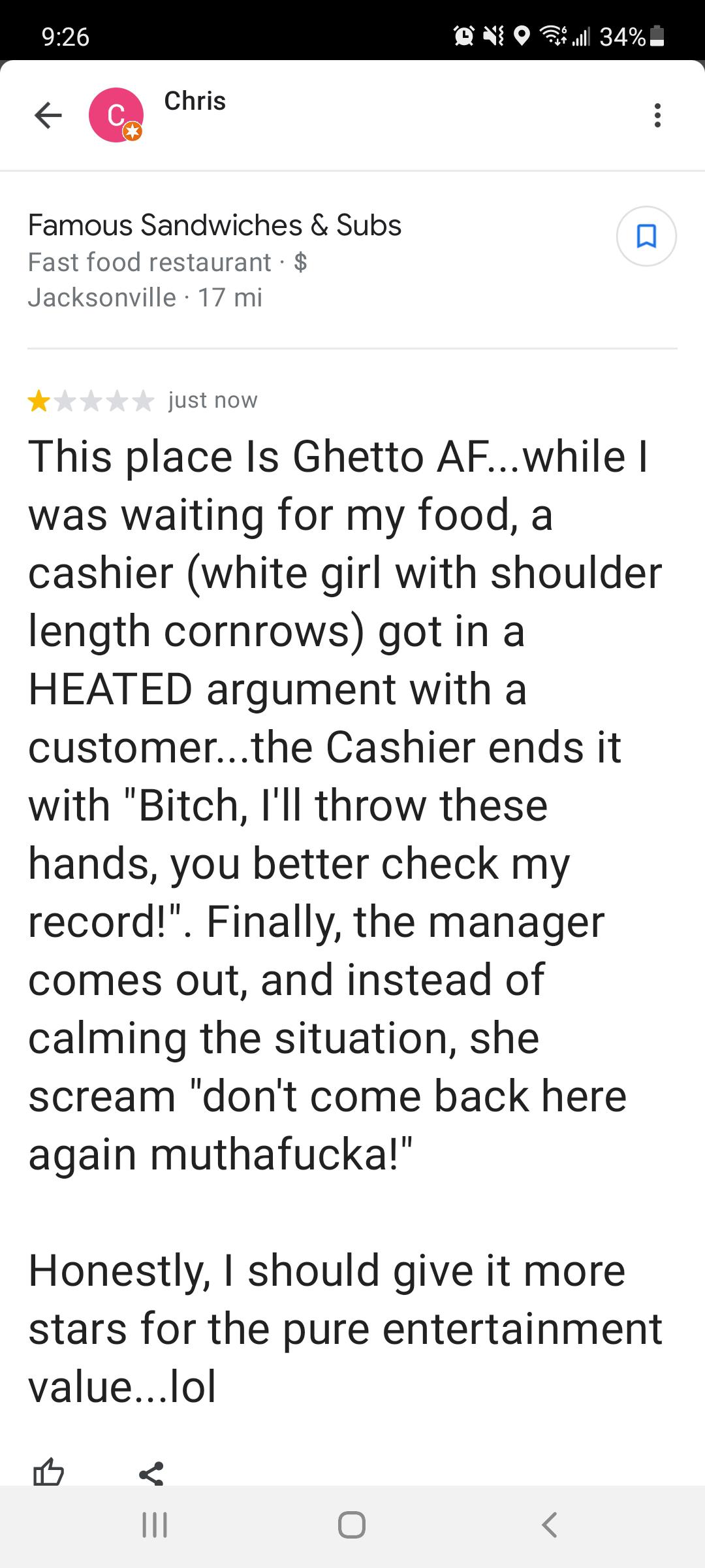 I'll Throw These Hands googleReviews