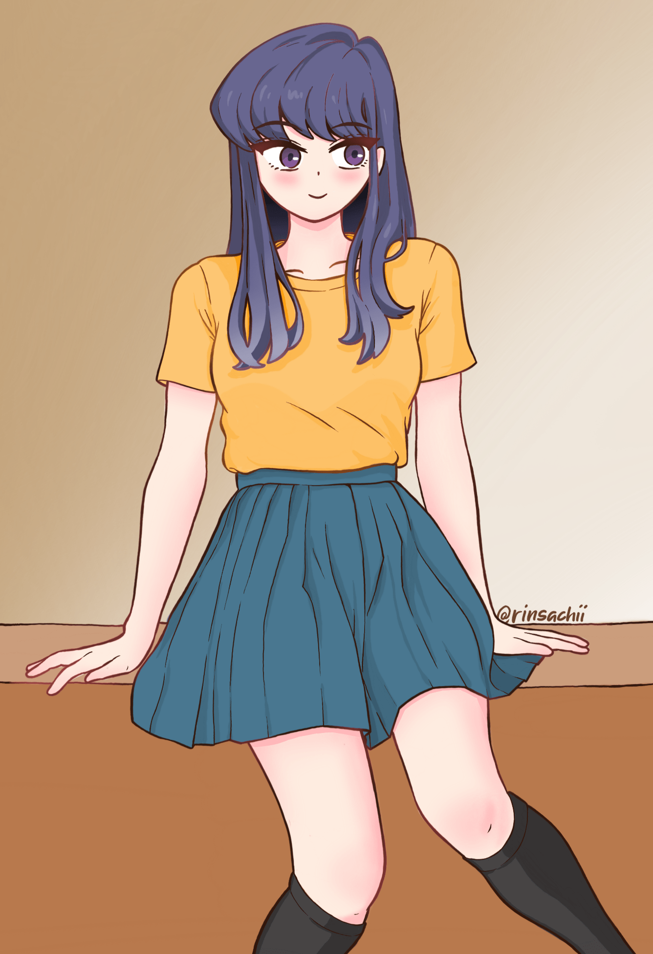 how about komisan modelling... Komi_san