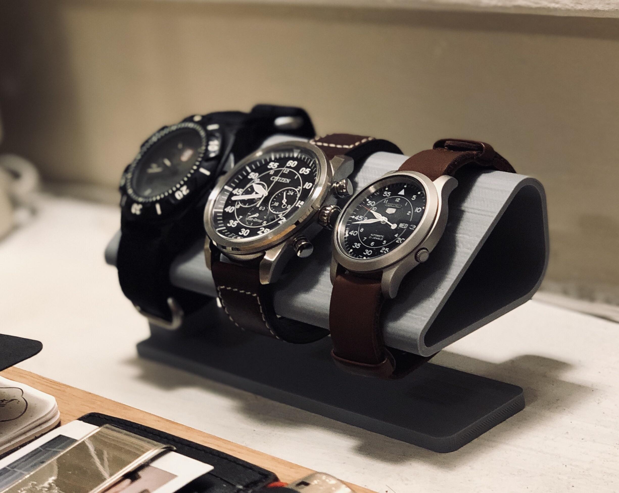 Needed a stand for my three watches, so I made one! r/3Dprinting