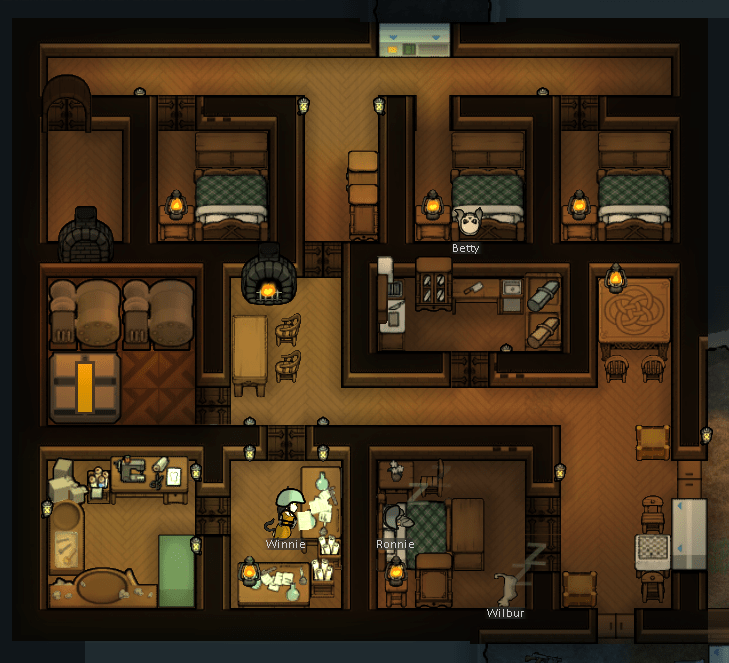 I love Classic Furniture mod (real) r/RimWorld