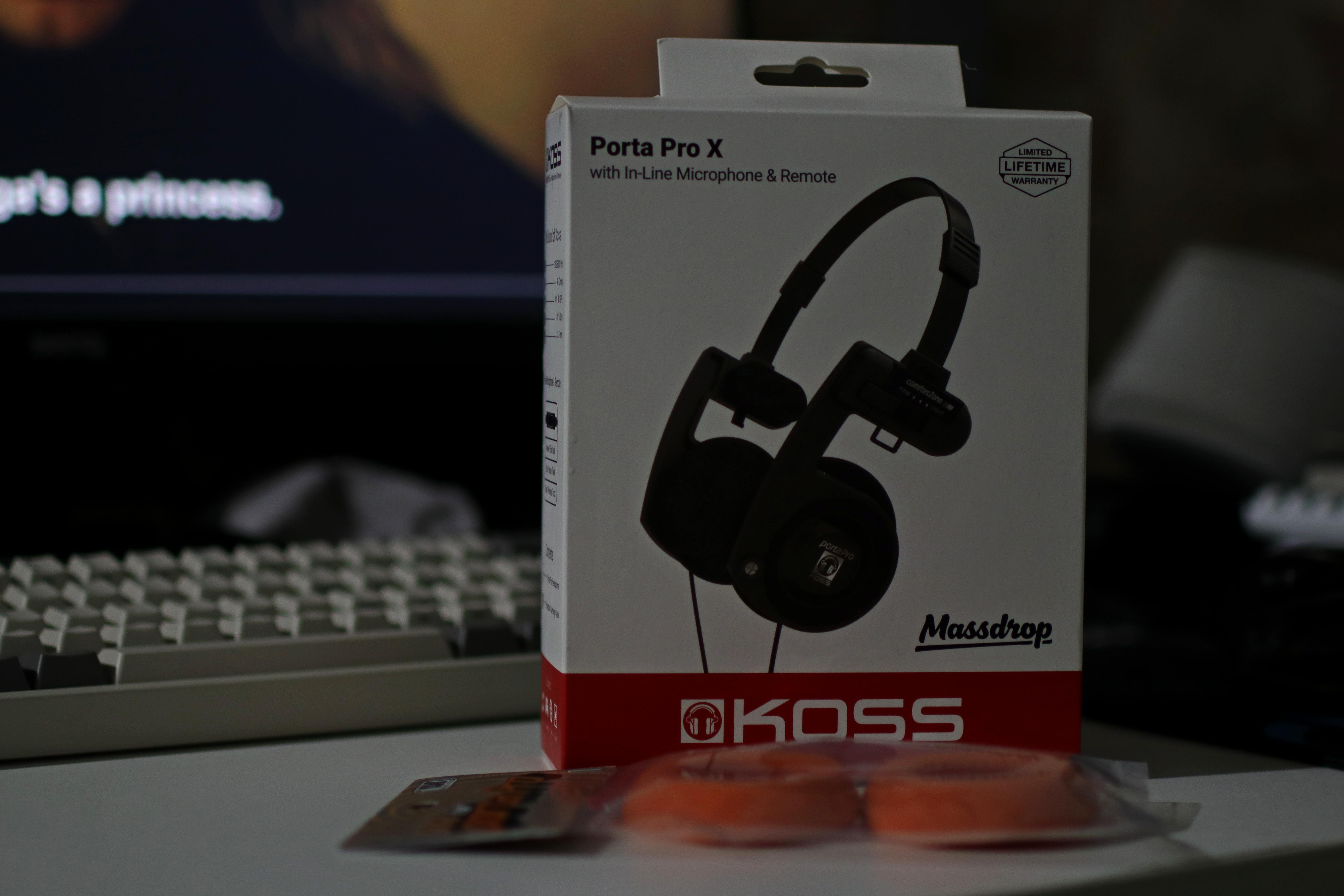 Christmas arrived just a bit early Koss Porta Pro X along with the