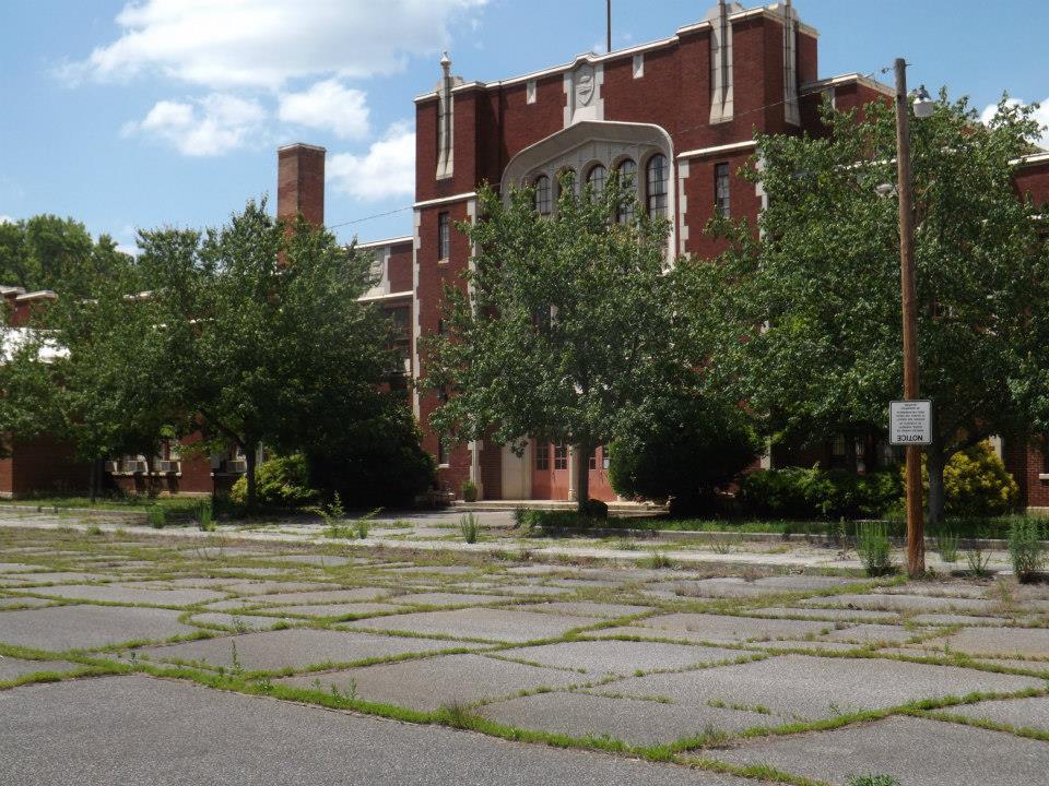 Ducktown School in the former Copper Basin Mining District in Polk