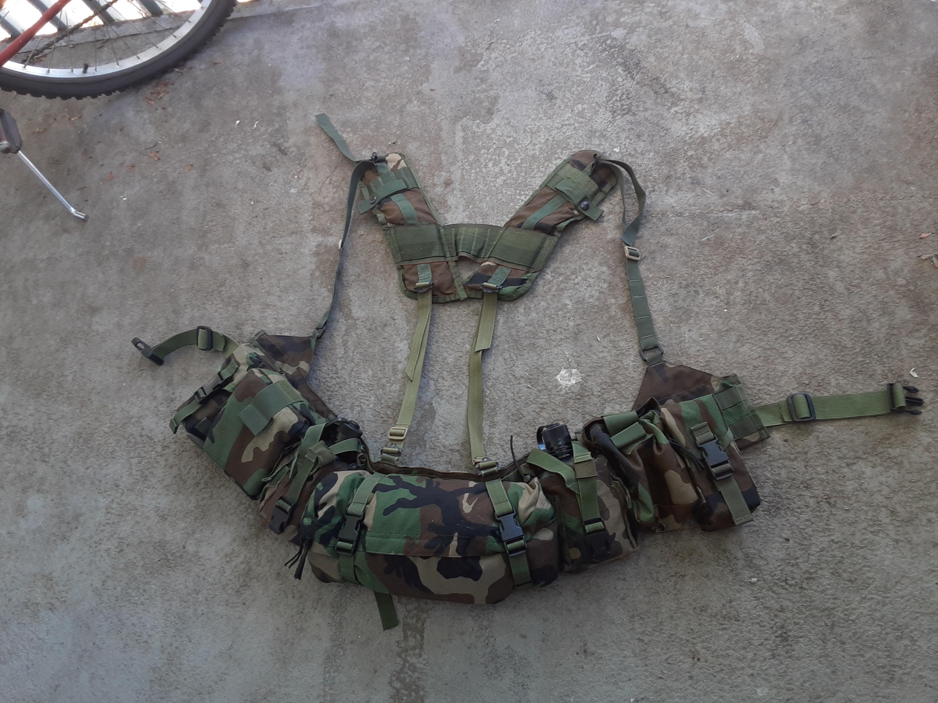 5.56 MOLLE belt kit in M81 Woodland. details in comments r/gearheadzz