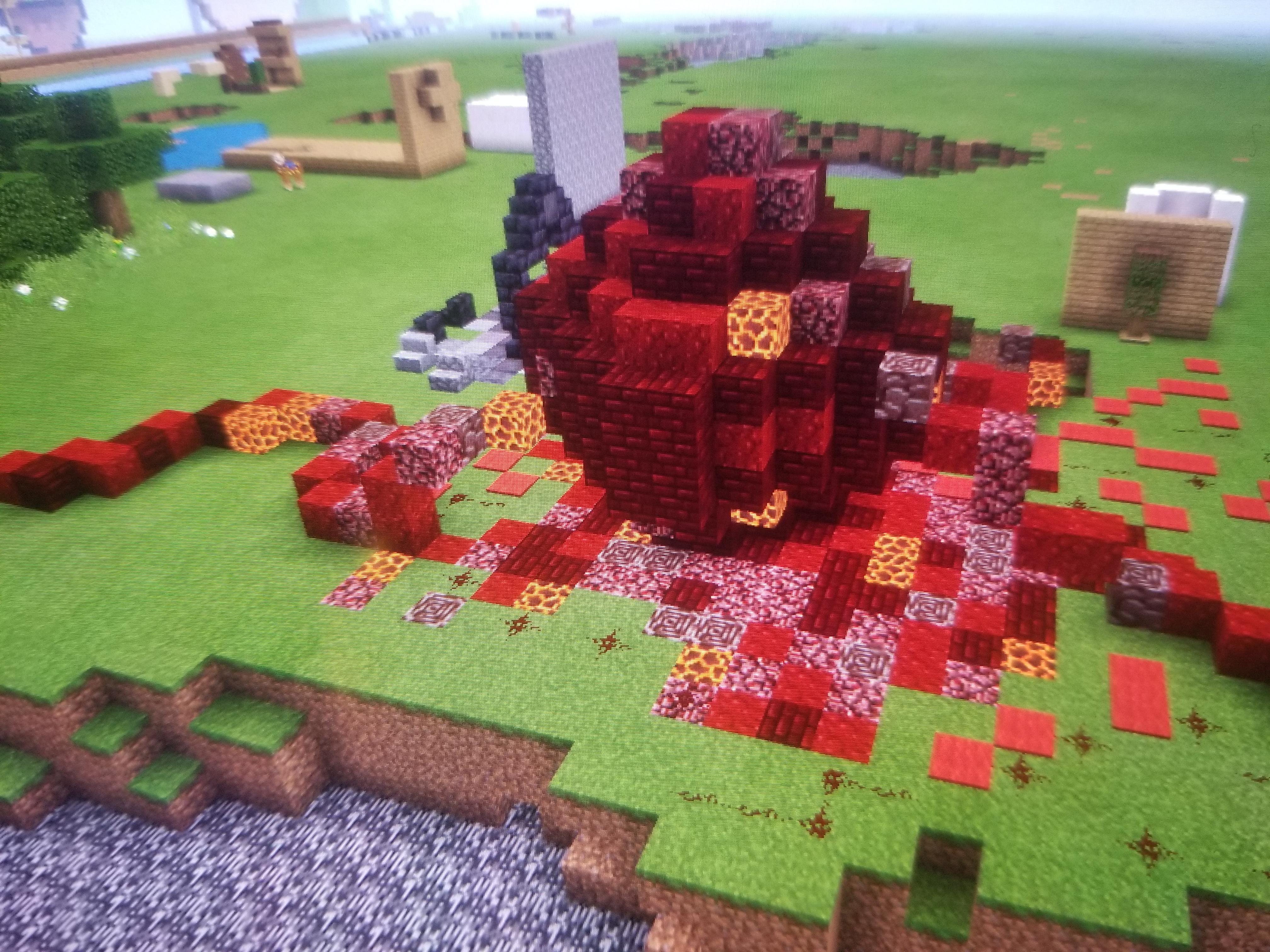 Using redstone and carpet and other i can make the dream smp egg r