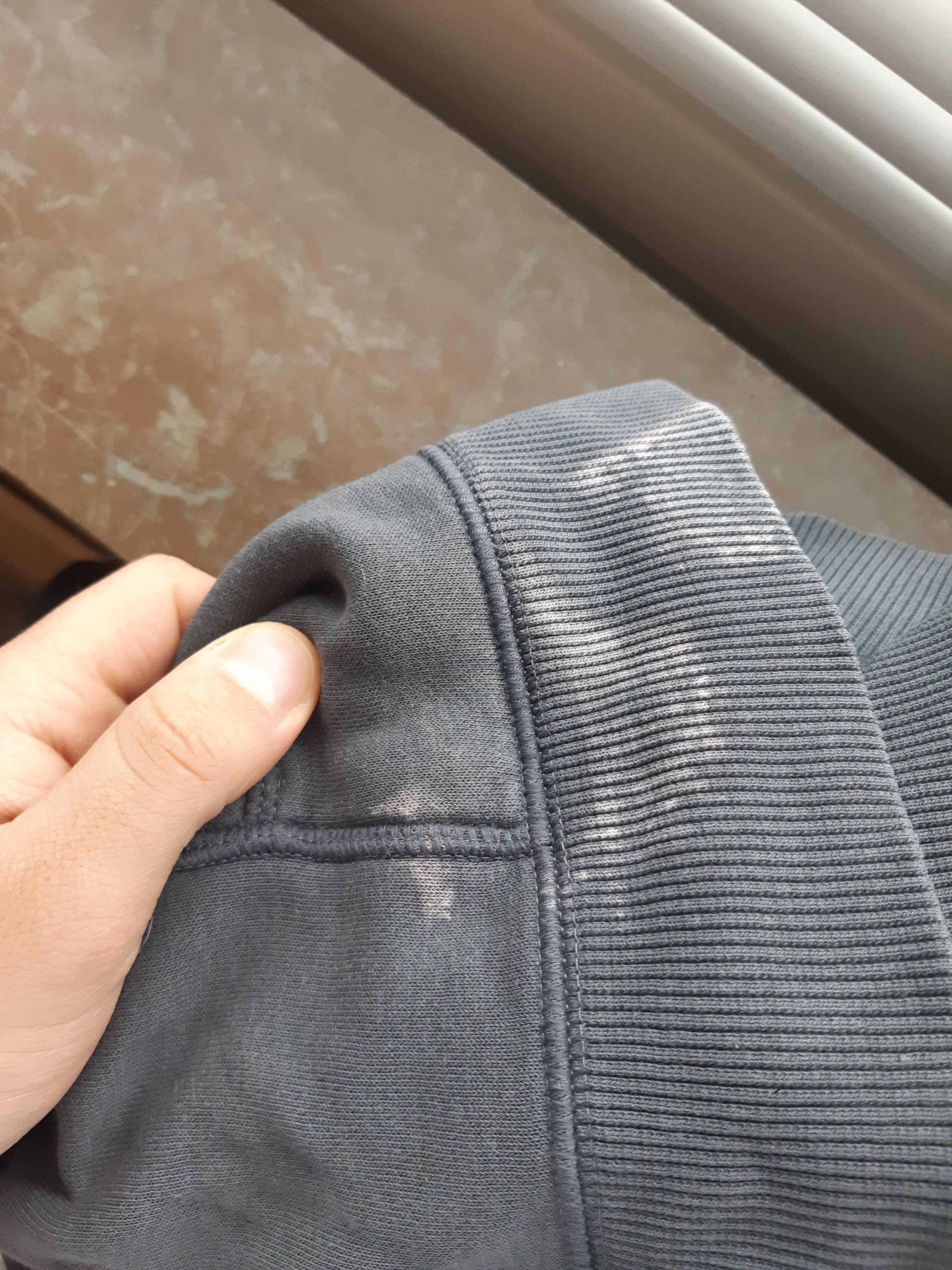 How do i remove these stains on my training hoodie? And no, it's not
