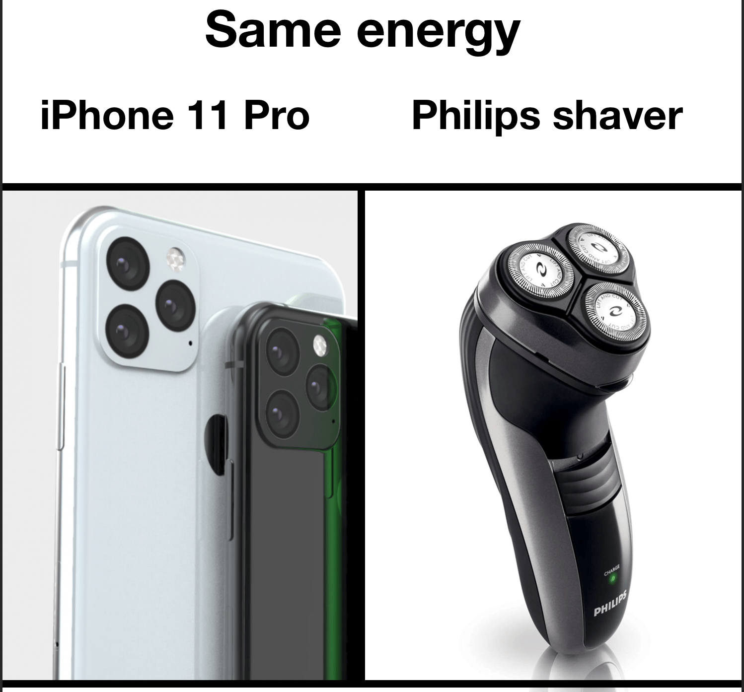 The new iPhone 11 pro memes