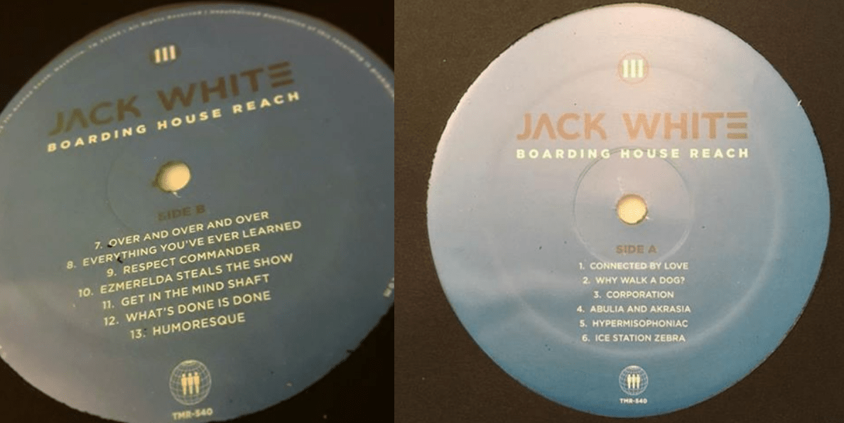 Border House Reach full track listing r/jackwhite