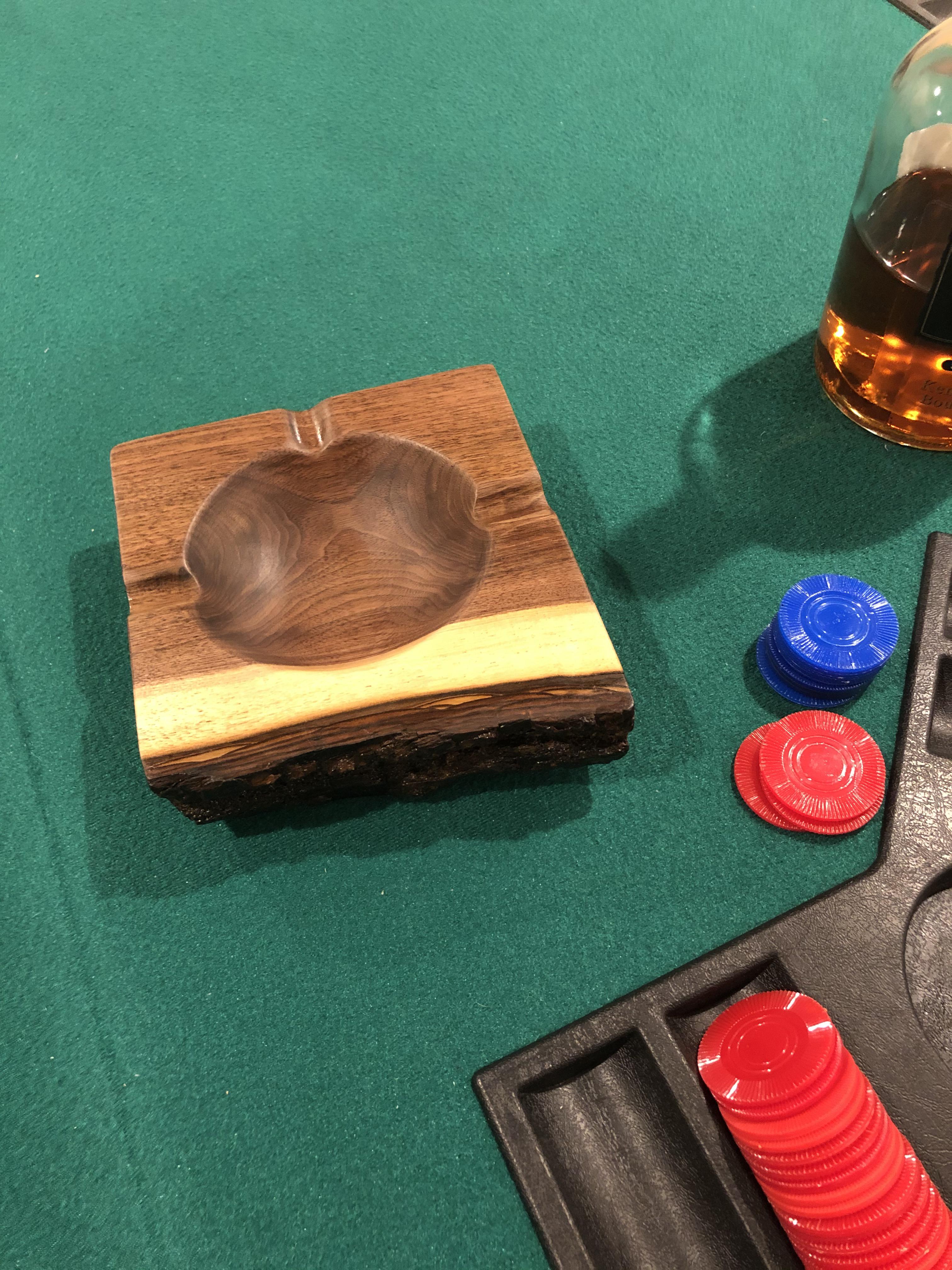 A guy online offered me 50 to make him a wooden ashtray. I said that