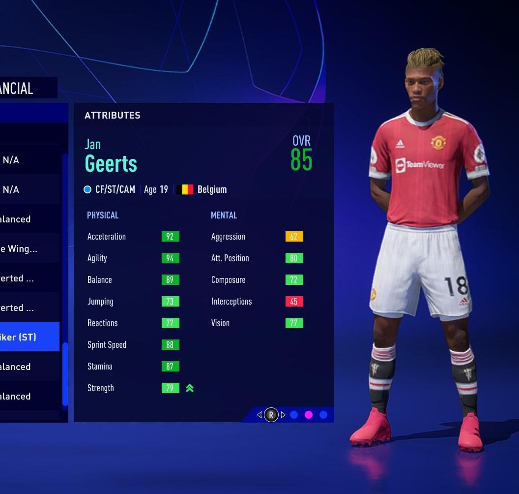 Highest rating Regen I've signed yet. Wonder whose it is. r/FifaCareers