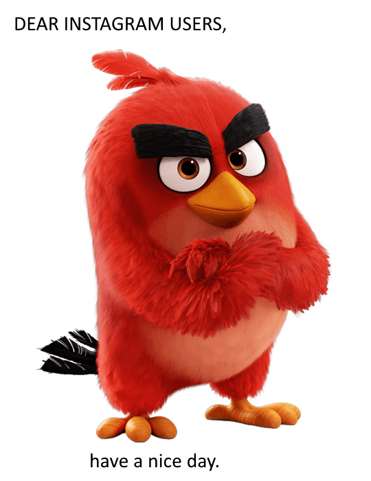 how come you don't see any angry birds memes on dankmemes