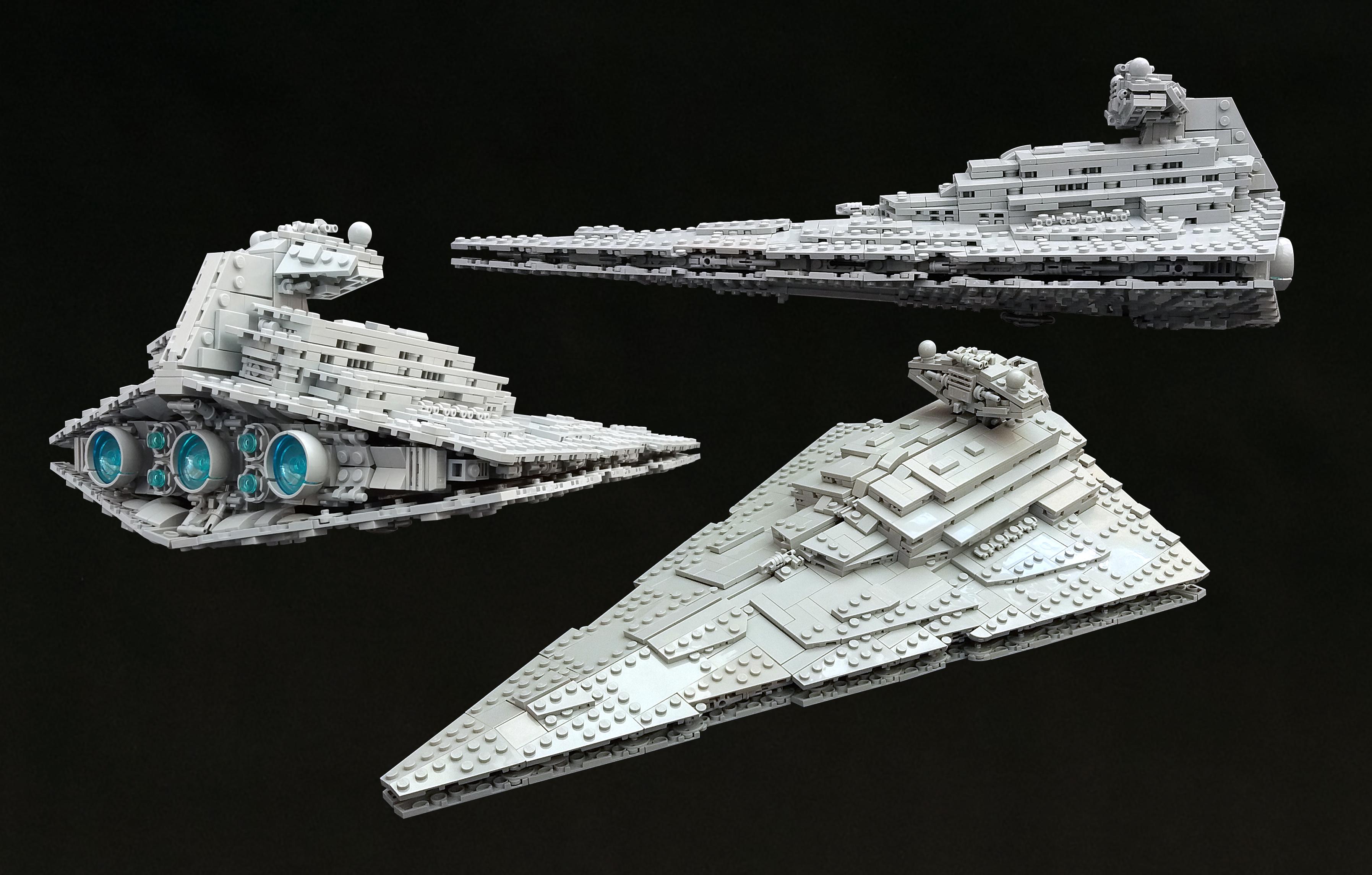 Nemesis Midi Scale Imperial Star Destroyer designed by Onecase (built by me). Full album in