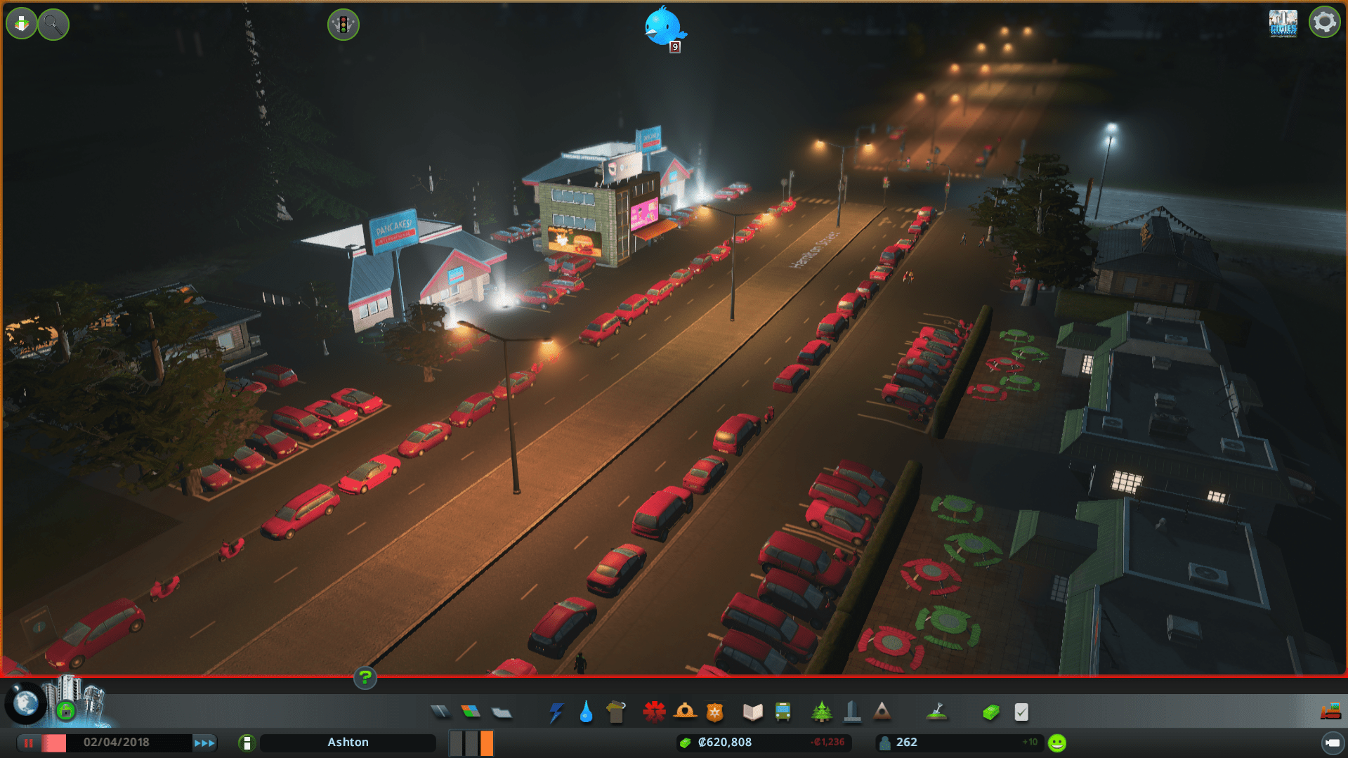 Red cars are popular this year r/CitiesSkylines