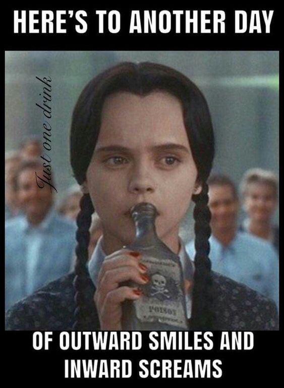 Depressed like hell this week. At least it’s Friday. bipolar