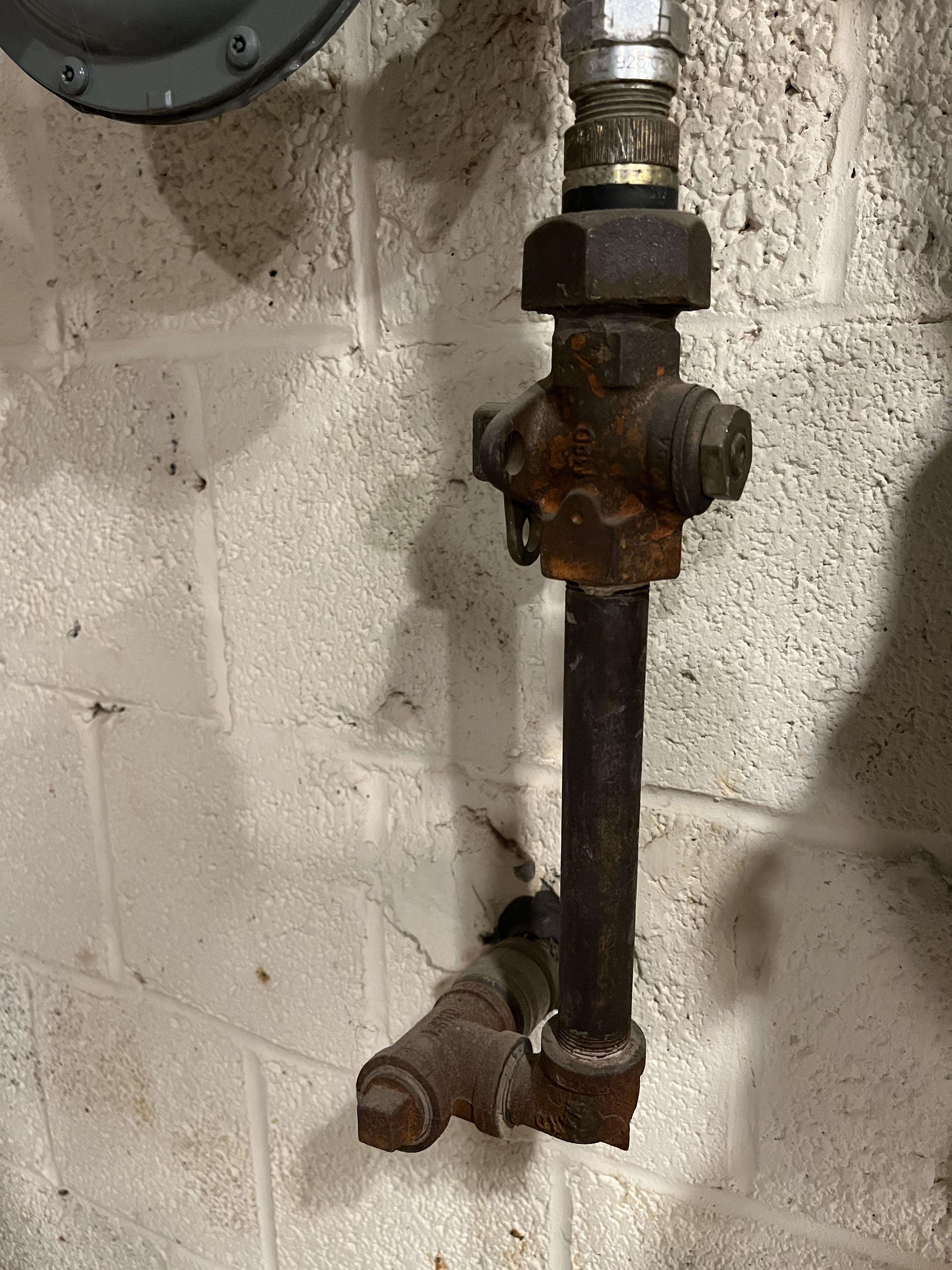 What’s the best way to remove this rust off my black iron gas pipes