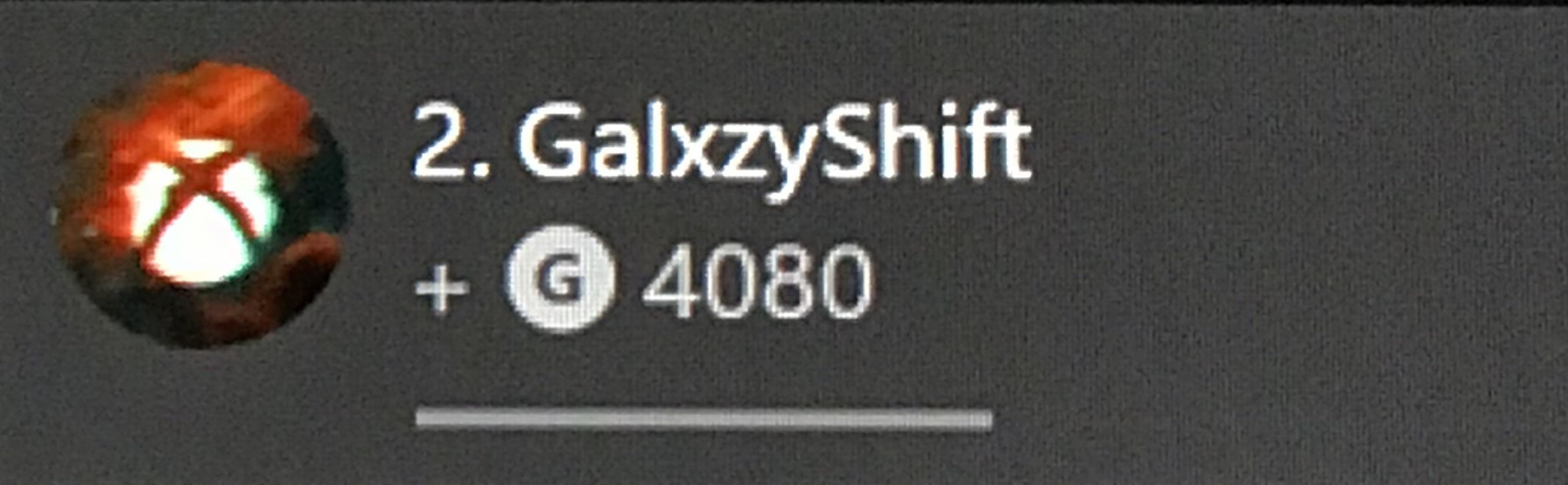 I made 4,000 gamerscore this month, a new monthly record for me! r