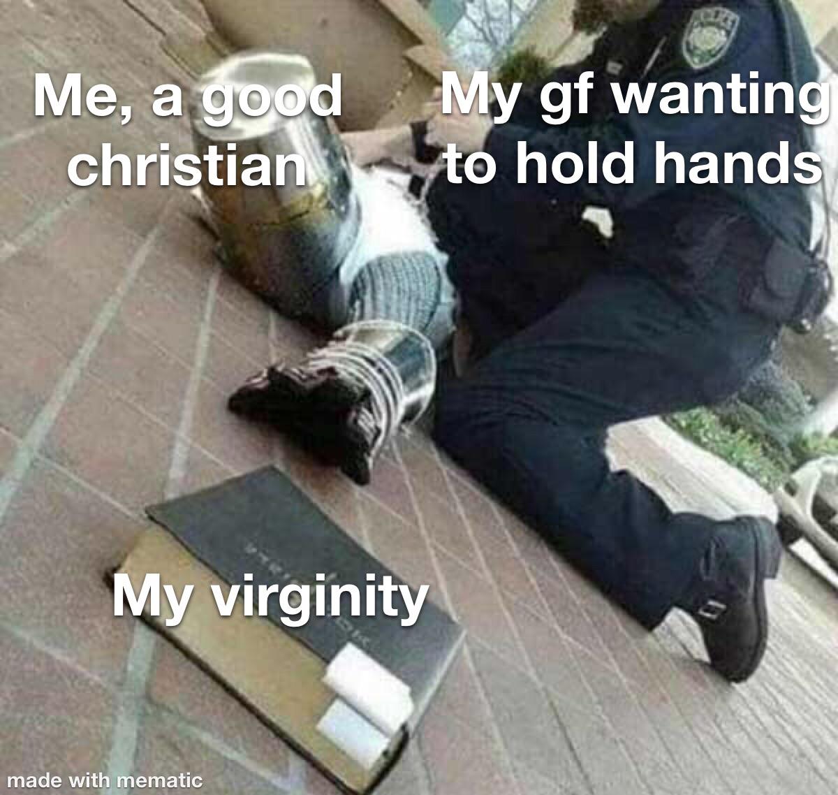 Can you get pregnant by holding hands? r/memes