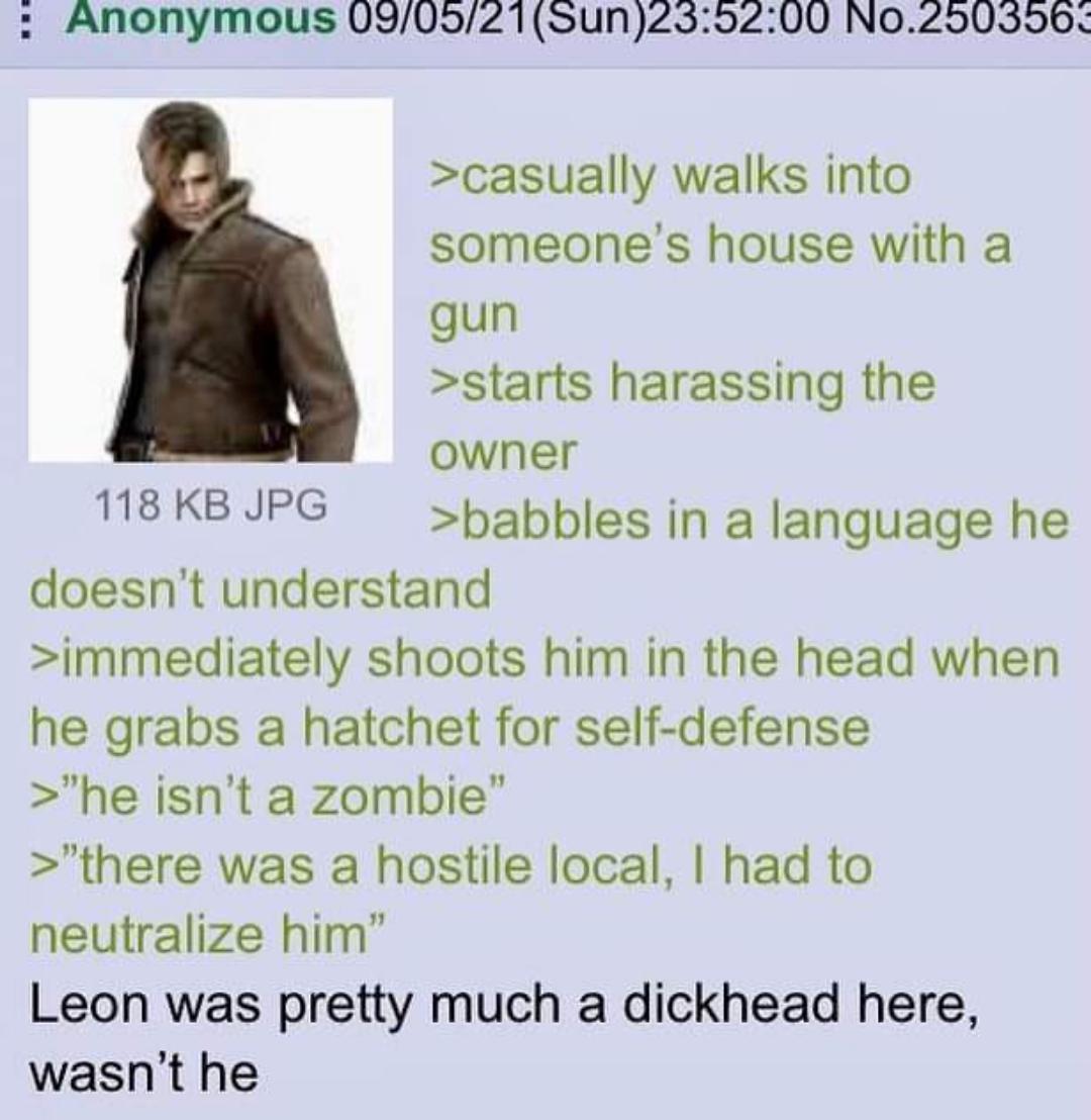 Leon stands his ground r/TwoBestFriendsPlay