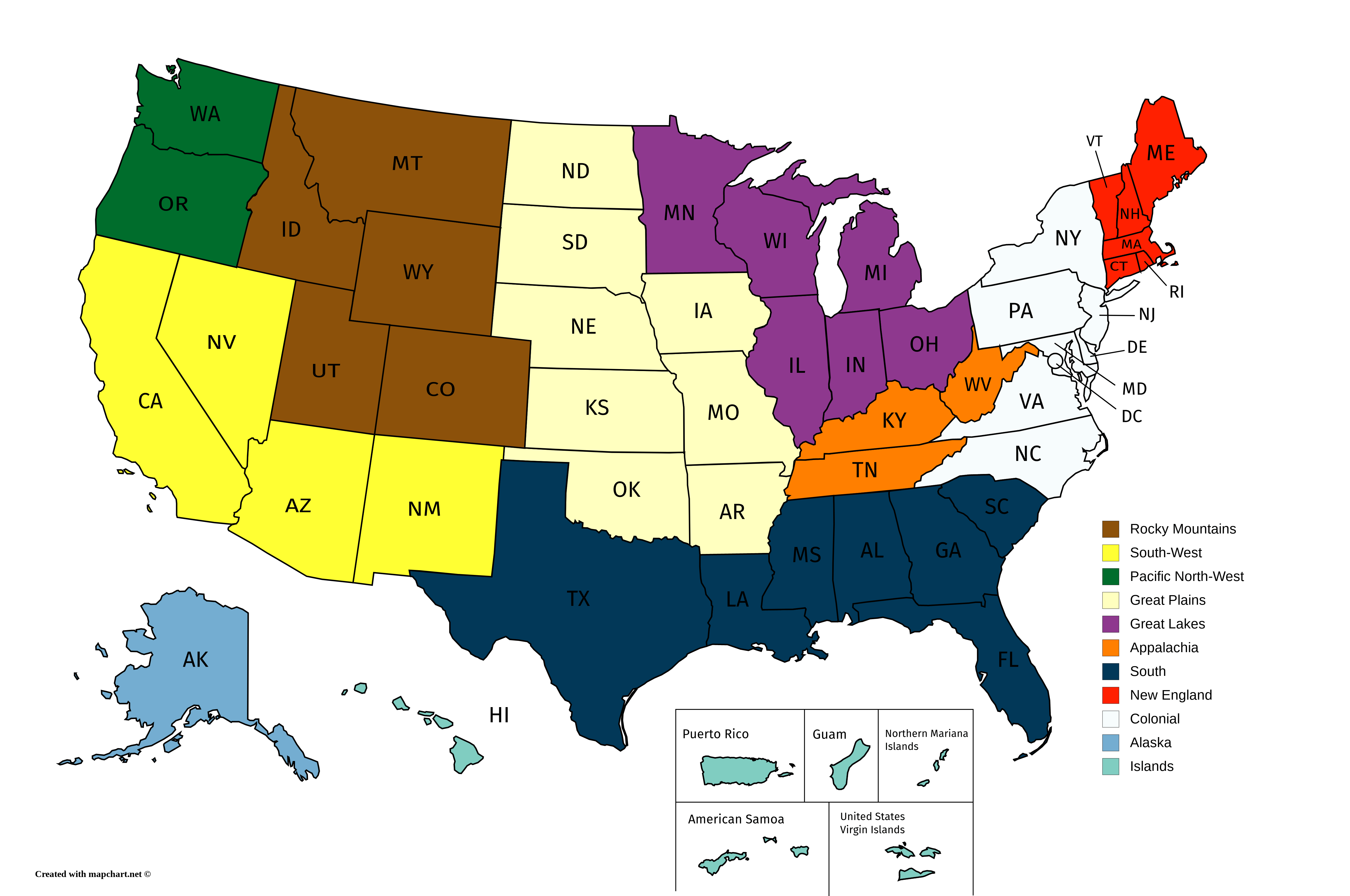 America Map Split In Two How I would split the U.S.A imaginarymaps