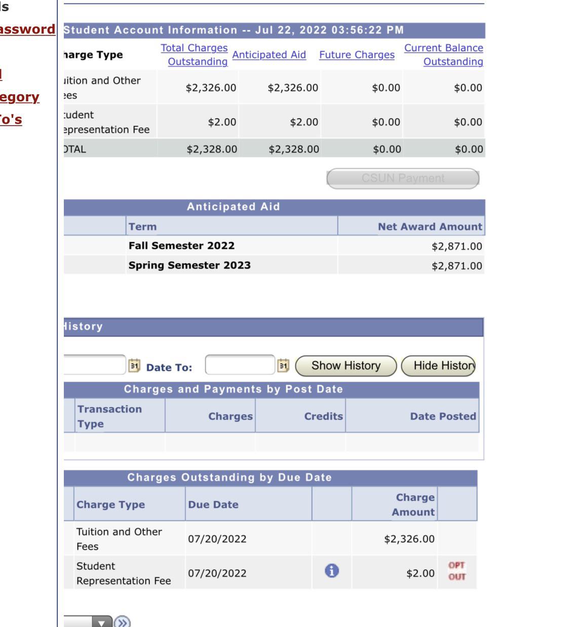 Csun Fall 2023 Ba4Olf4Nn1Udym
