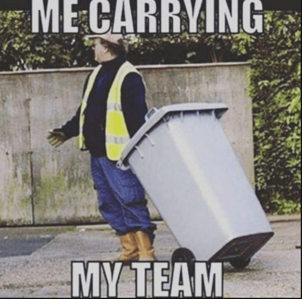 I carry my team all the time r/LeagueOfMemes