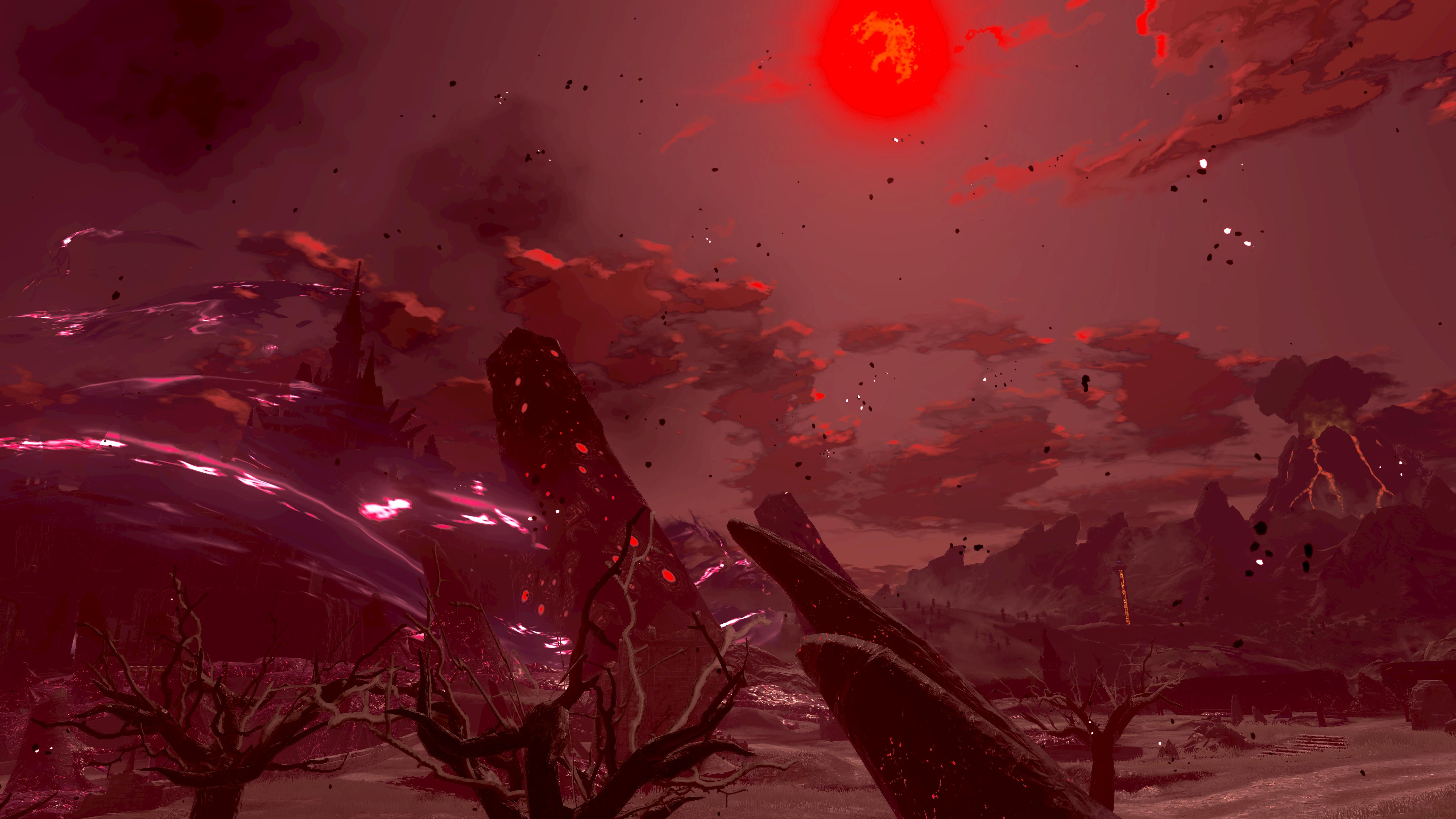 Hyrule Castle bloodmoon r/zelda