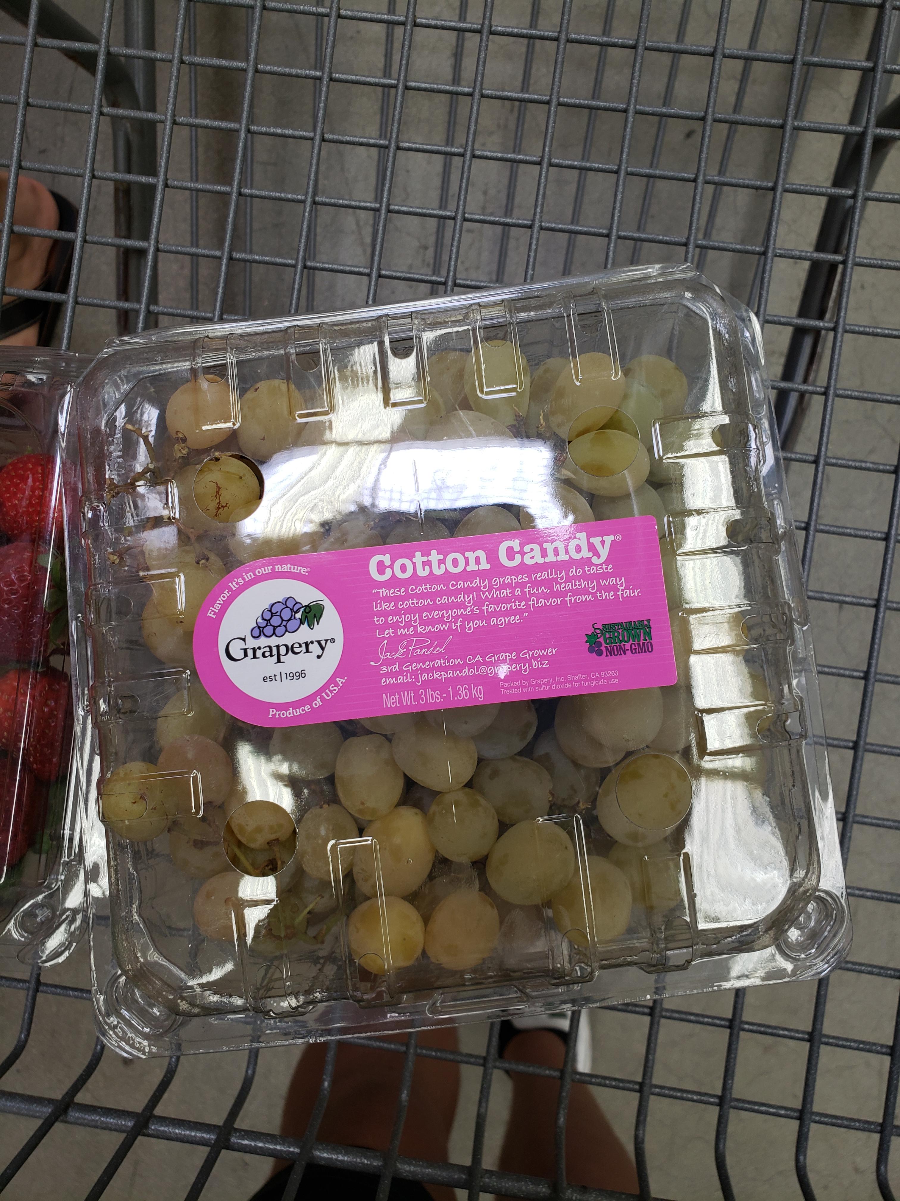 Cotton Candy Grapes. r/ofcoursethatsathing