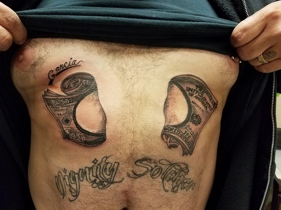 Local "tattoo shop" posted this trashy