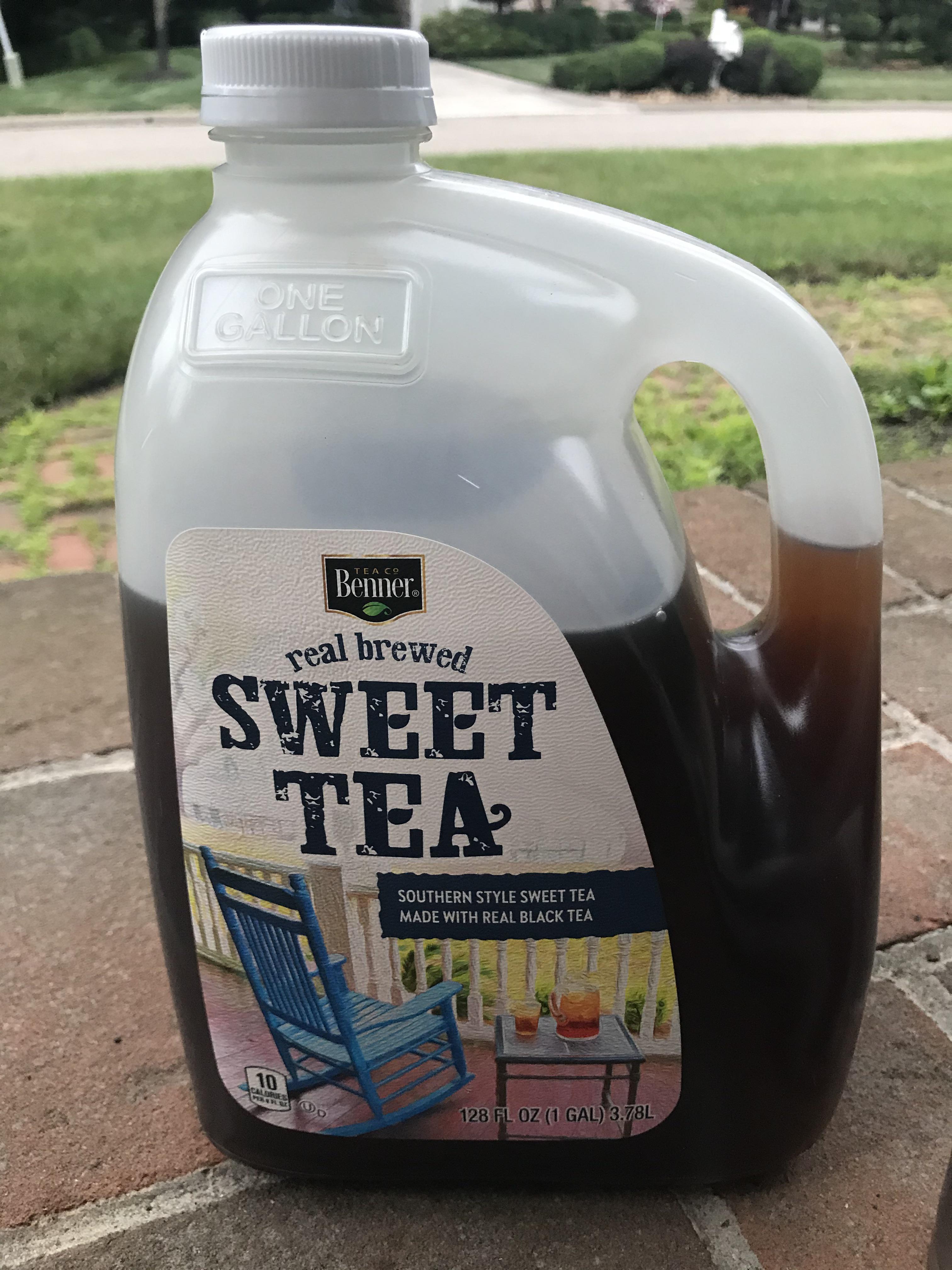 Aldi’s “Sweet Tea” has very little sugar 3g/8oz. It is mostly