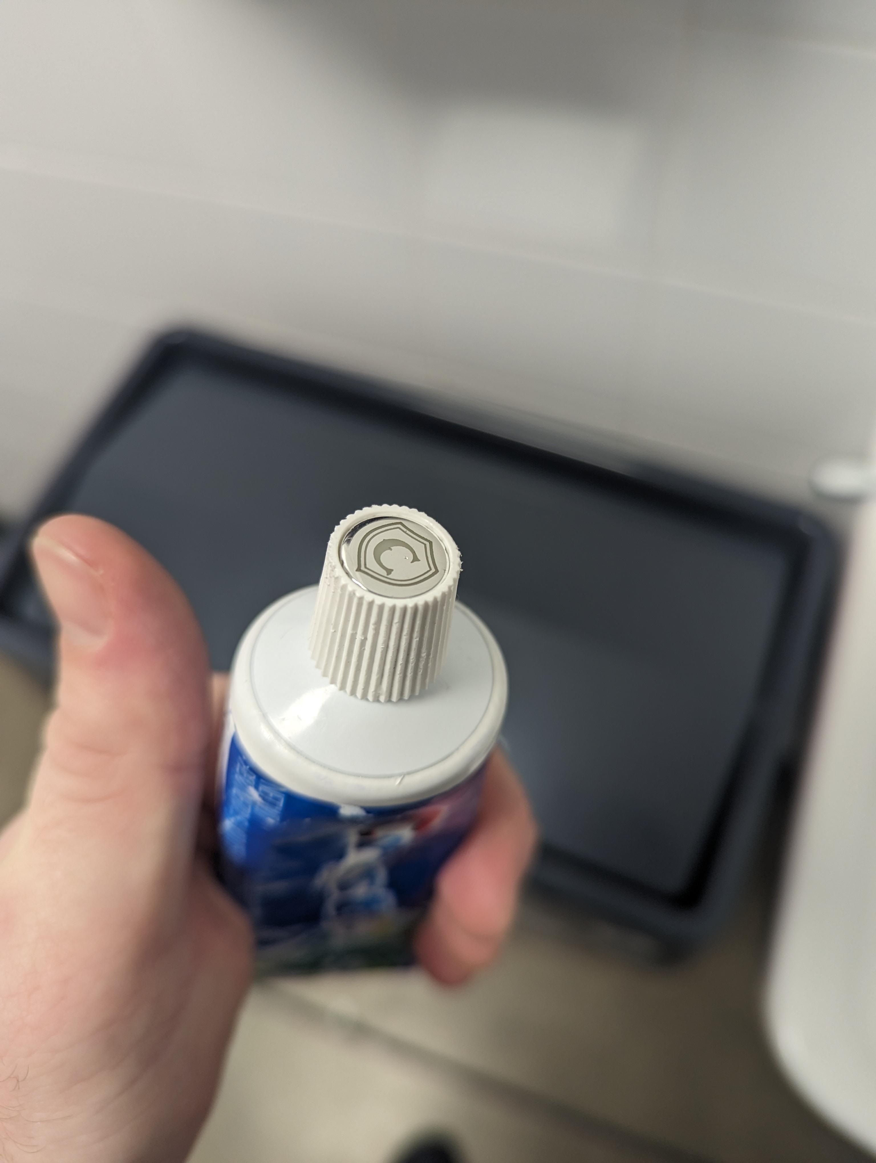 Had my toothpaste and my vape in my pocket at the same time.. r