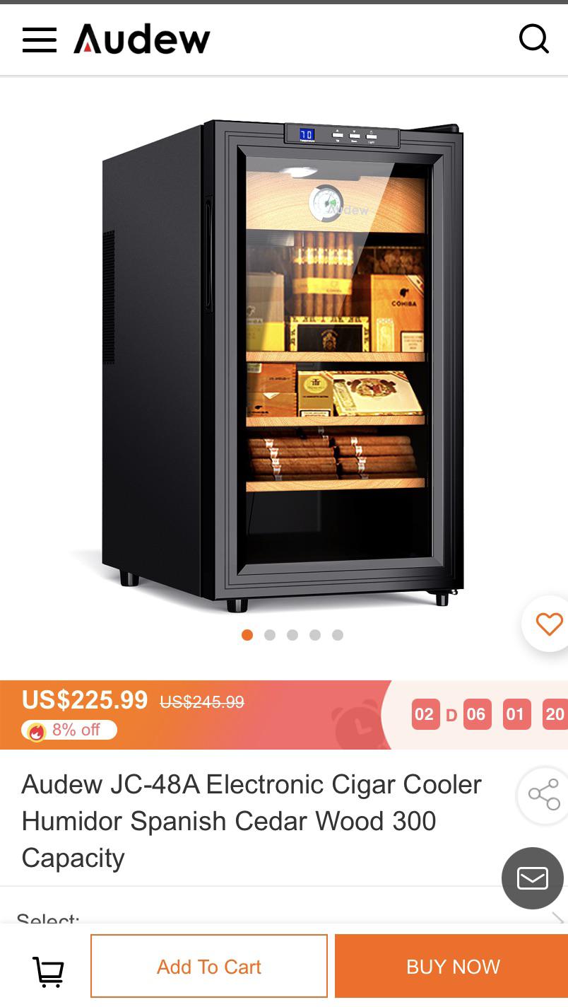 For anyone thinking of getting a cooler fridge, this may be the time to