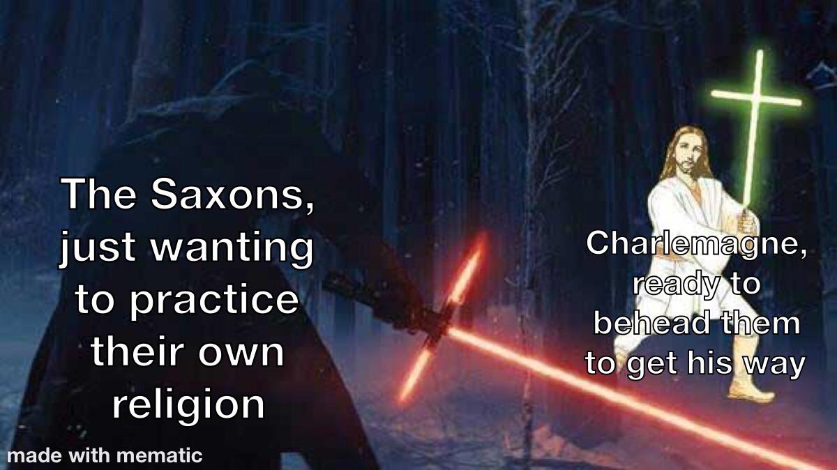 Christopher Lee taught me more about Charlemagne than school ever did