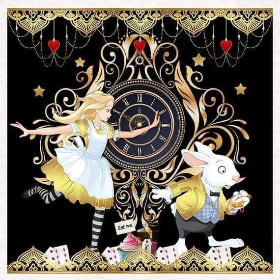 Follow the white rabbit. Wonderland