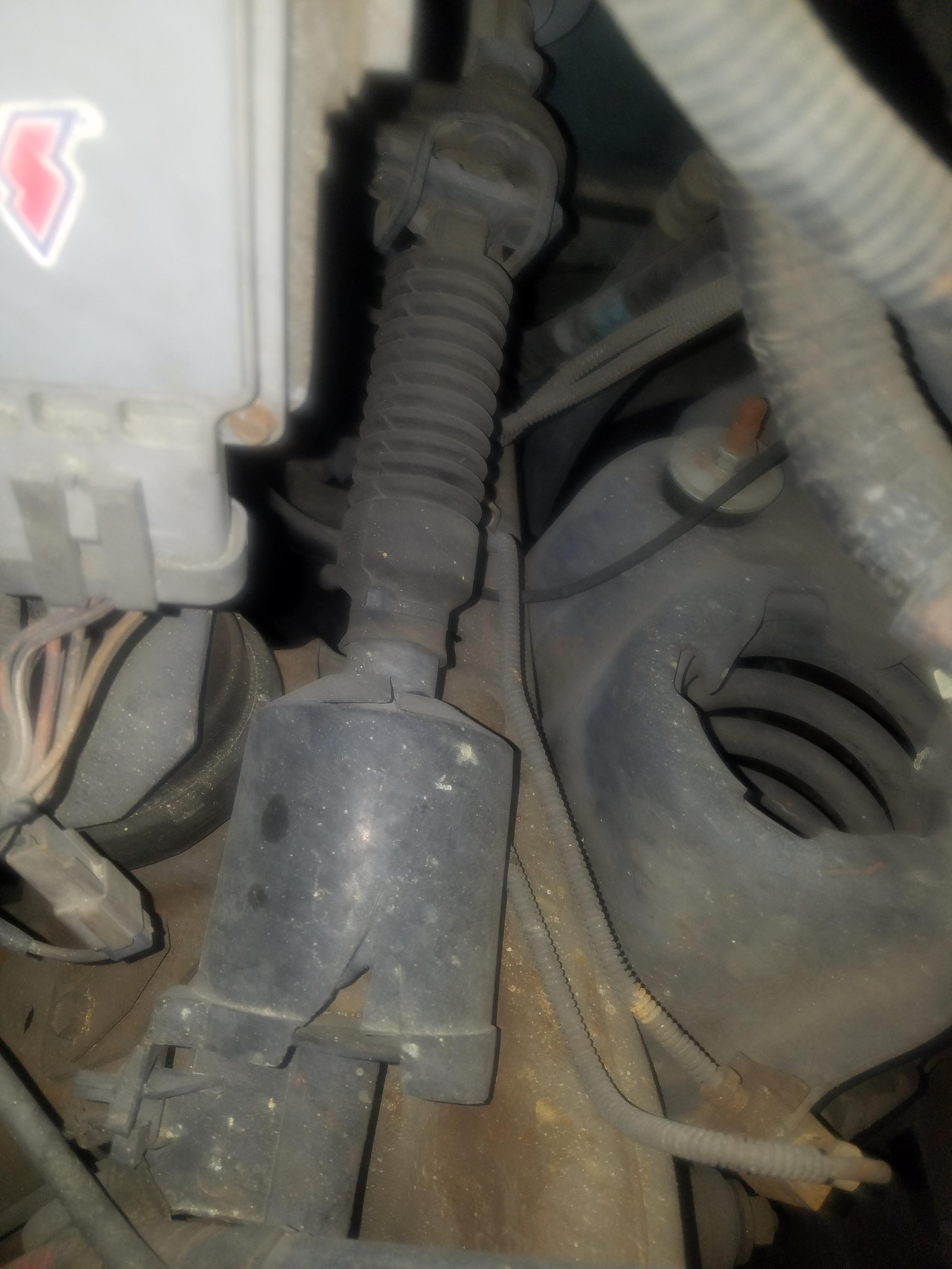 Steering shaft in the engine bay r/fordranger