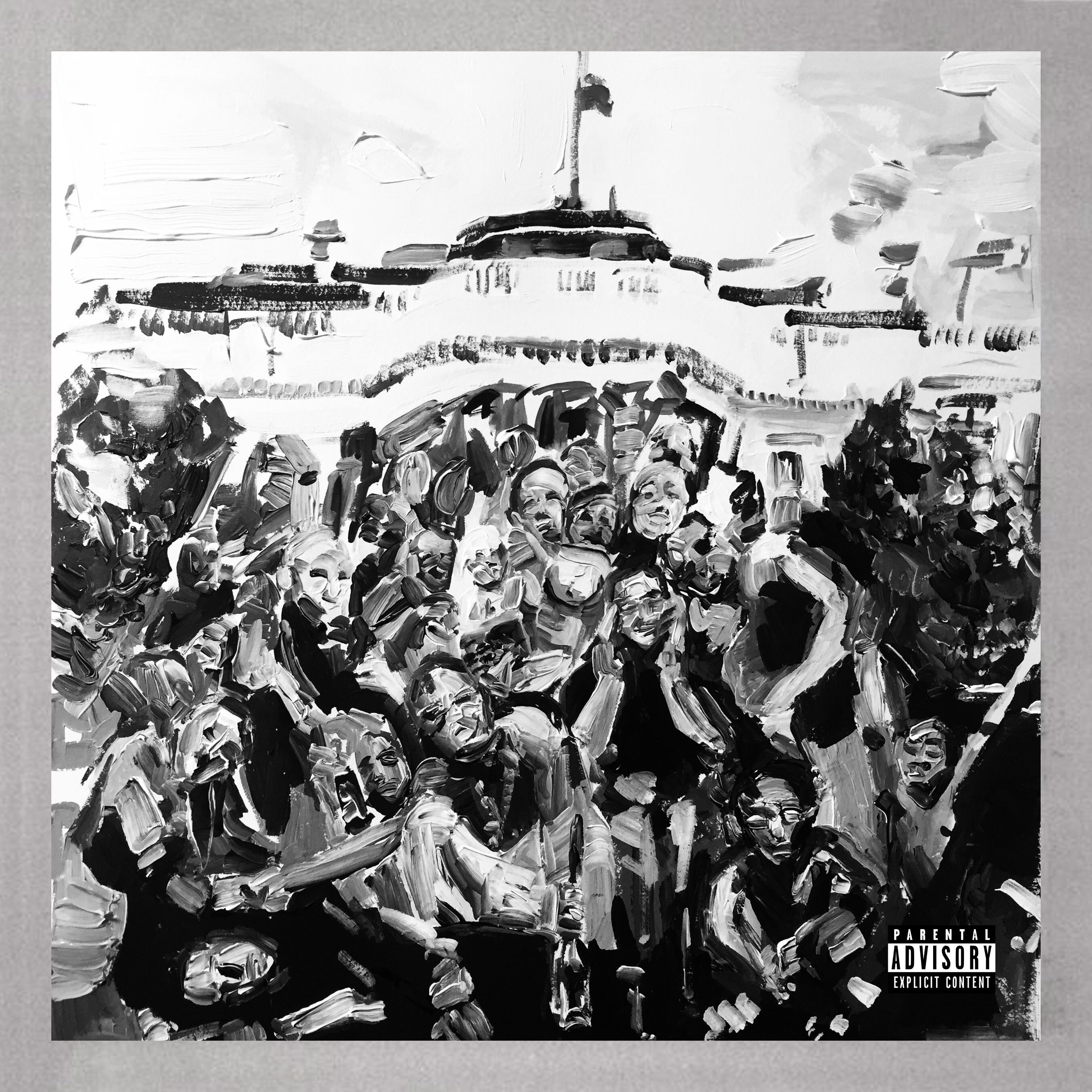 To Pimp a Butterfly acrylic painting by Stéphanie Macaigne (IG s