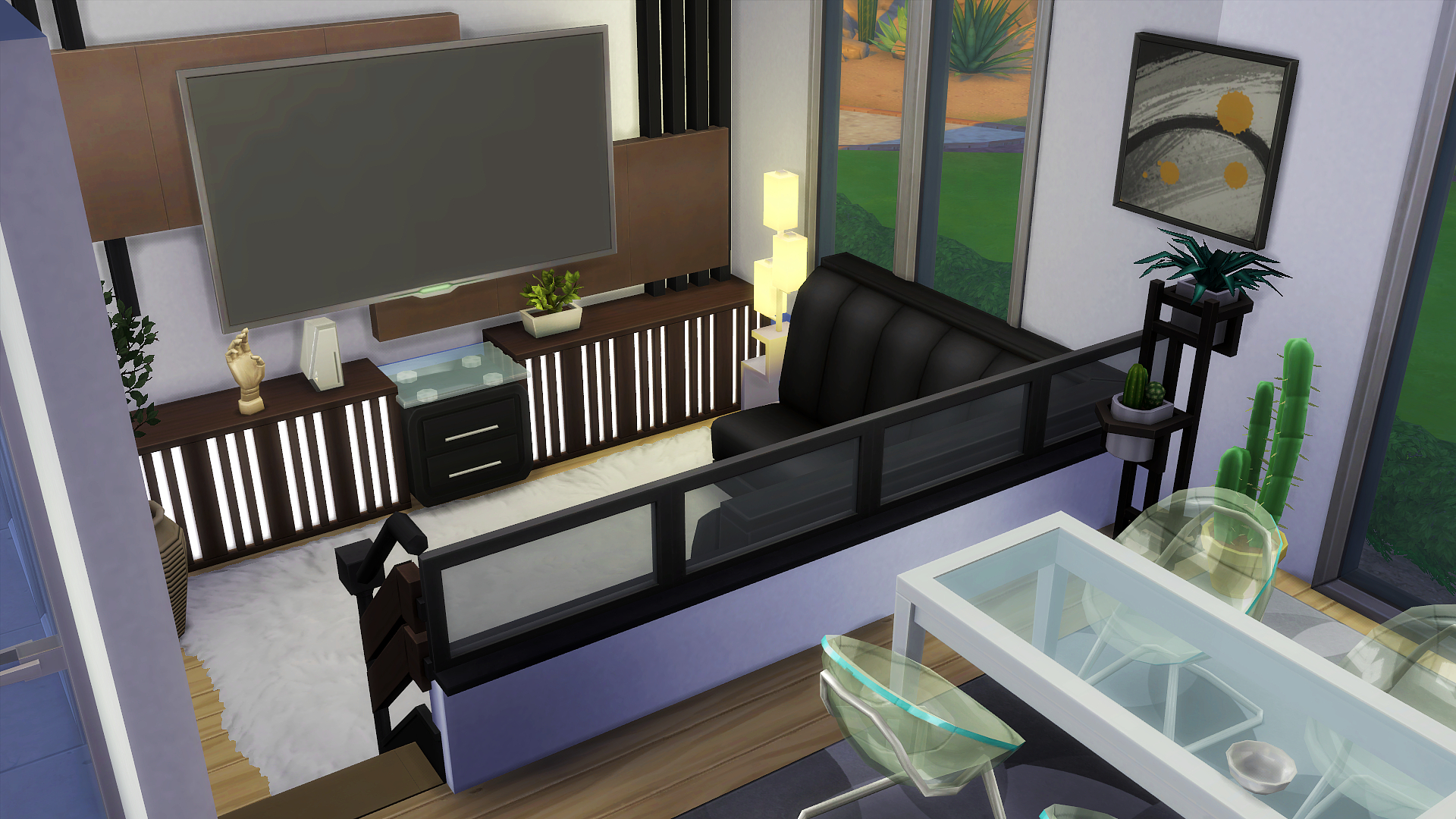 Obsessed with sunken living rooms in my recent builds r/Sims4