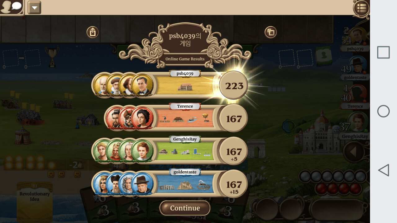 The battle for second was fierce ;) throughtheages