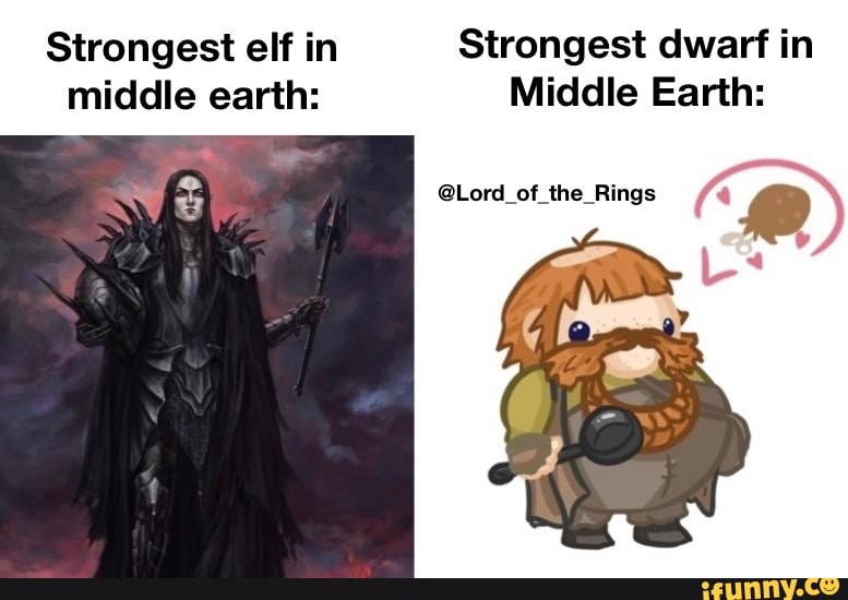 Elves are strong r/lotrmemes