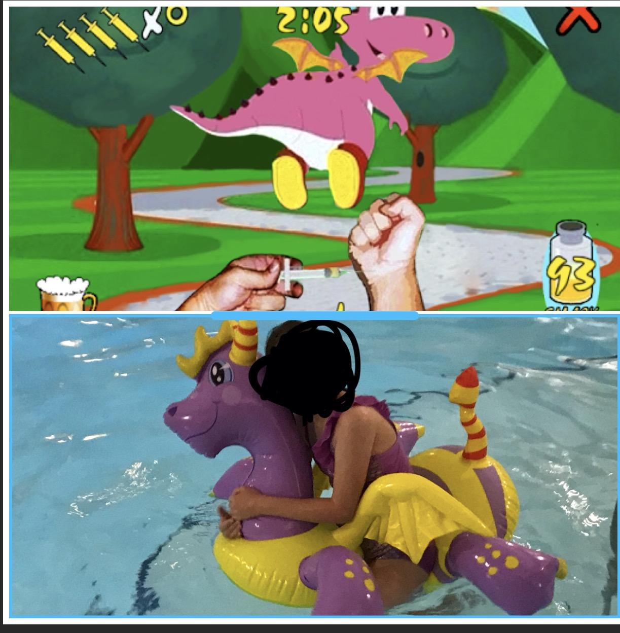 My daughter caught the dragon southpark