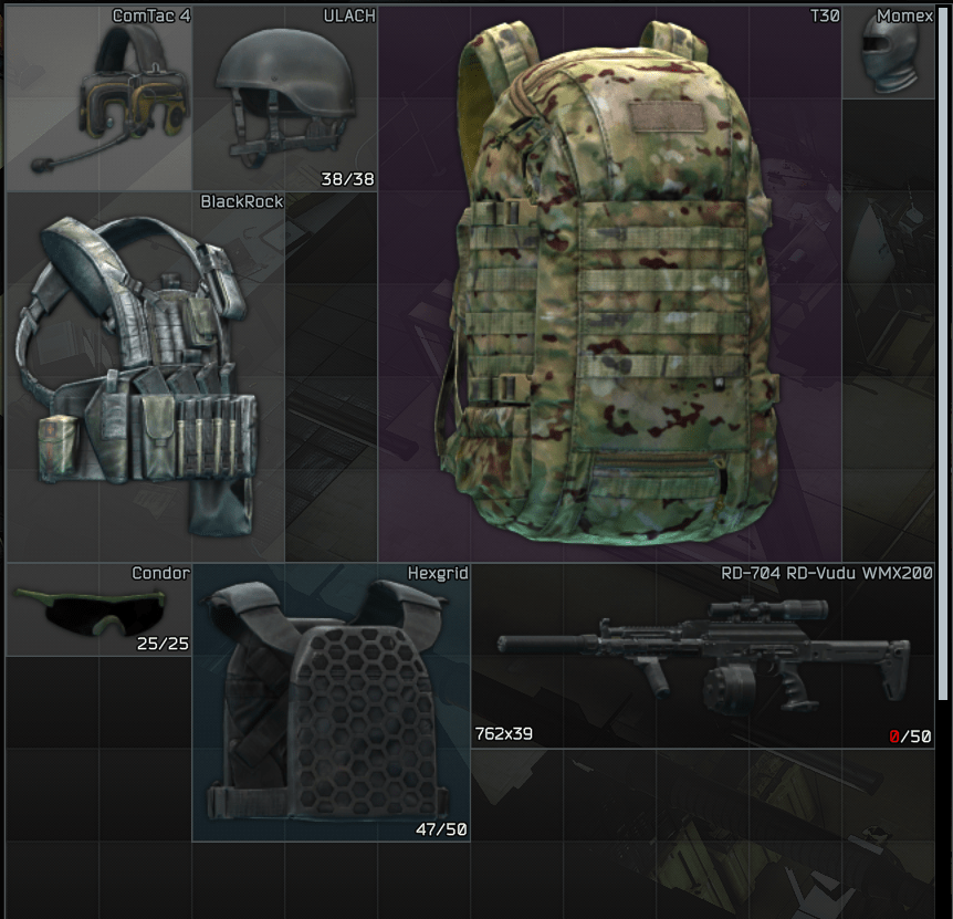 Followup to my headeyes Hexgrid post I somehow got my entire kit