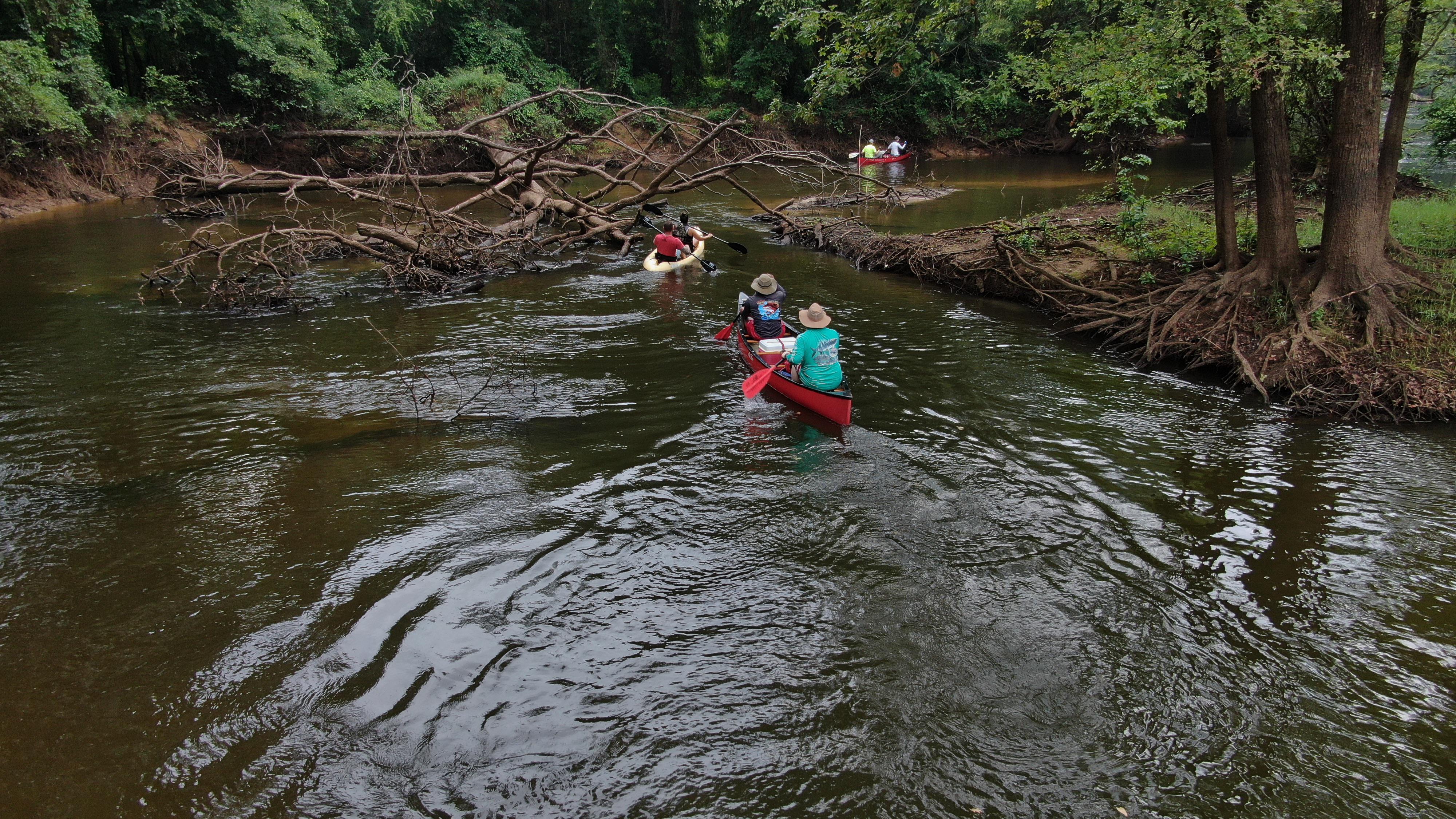 Canoeing down the Neches River. Magic Pro 2 Zoom r/drones
