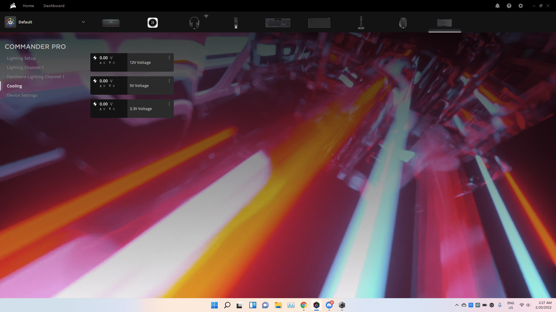 Commander pro cant control fan speed. r/Corsair