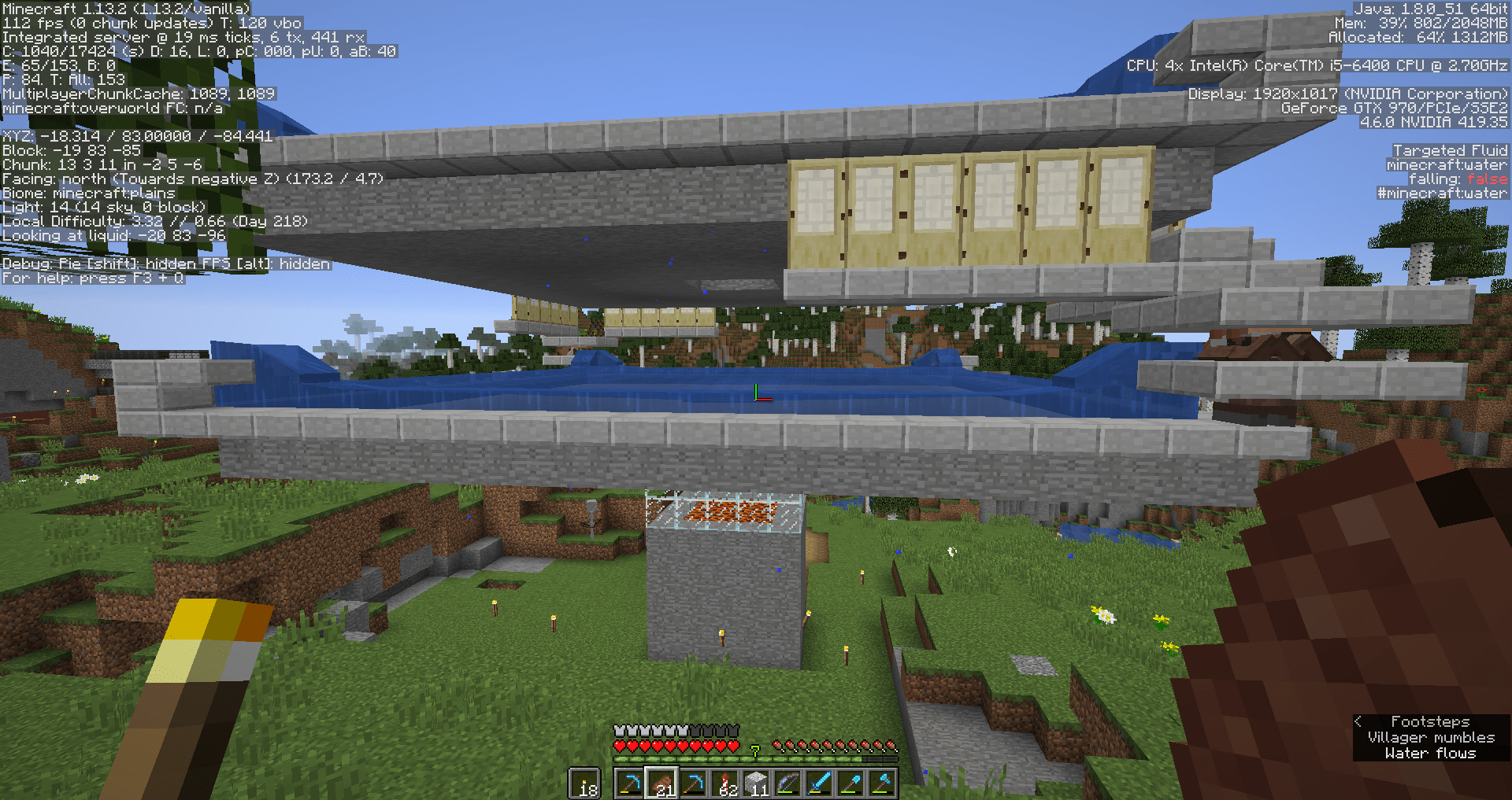 Why isn't my iron farm working? r/Minecraft