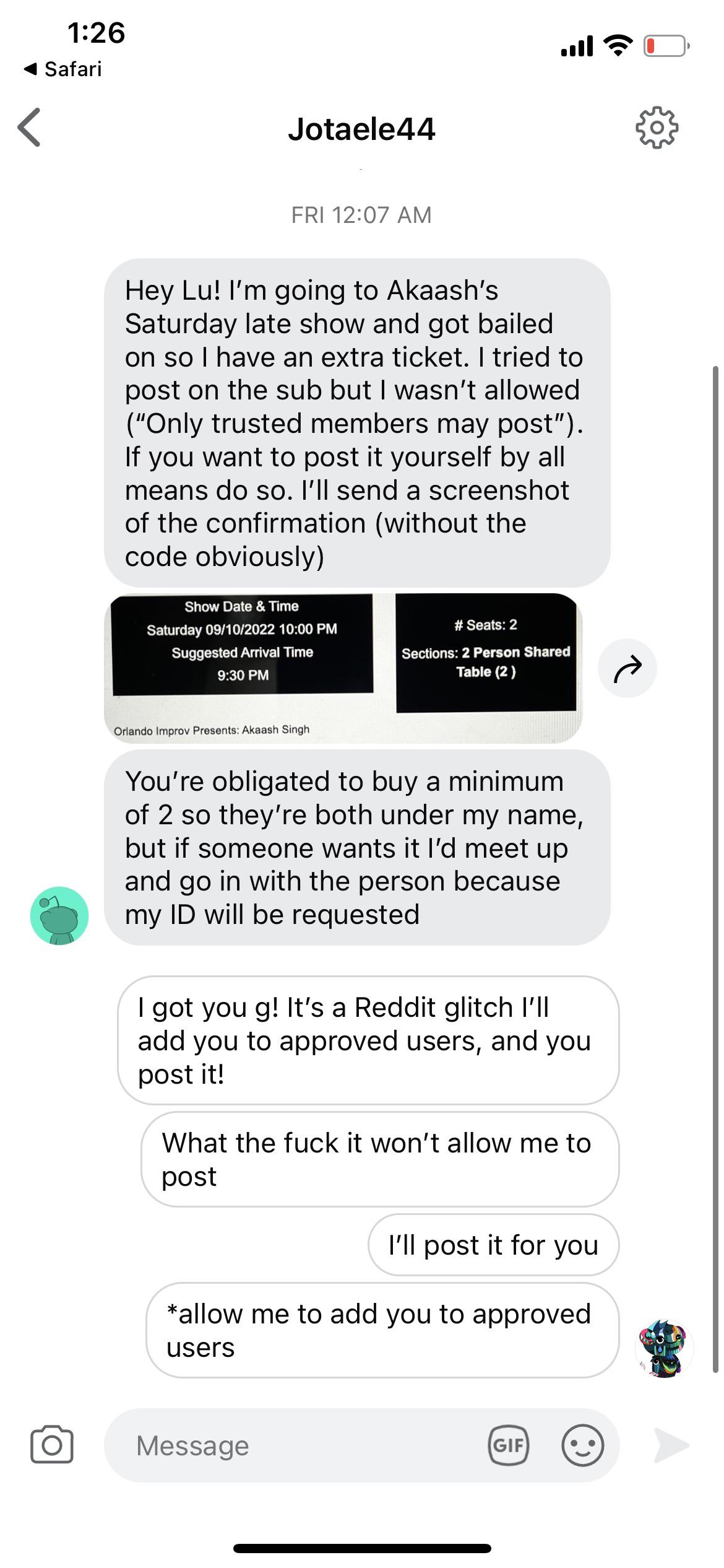 Well this dumb Reddit glitch that approves users who can’t post isn’t