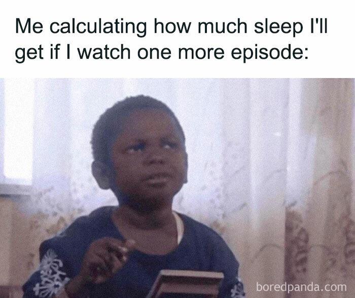 and then i end up not sleeping enough or sleeping too much 😩 r/ADHDmemes