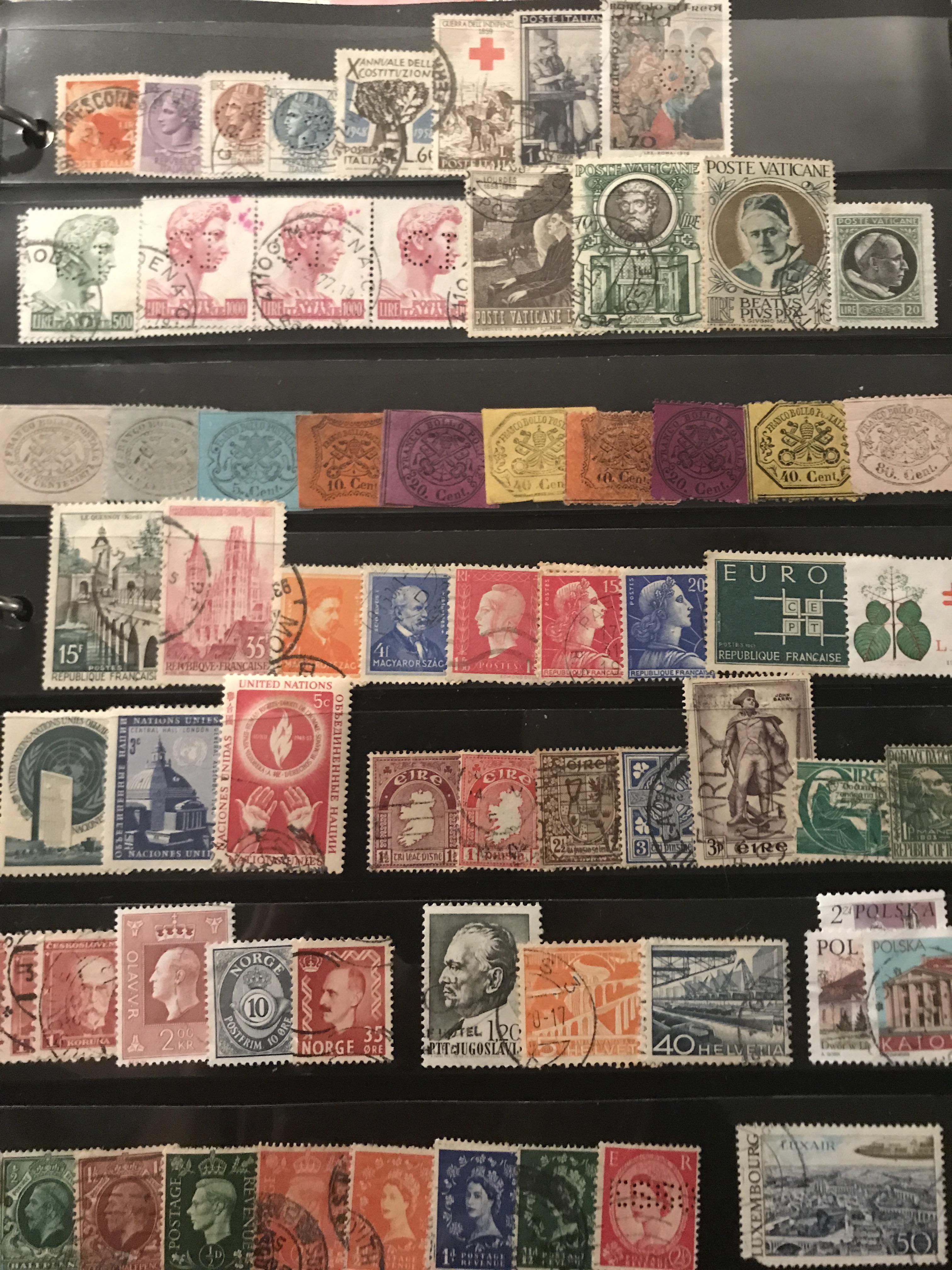 Misc. Europe stamps r/stamps