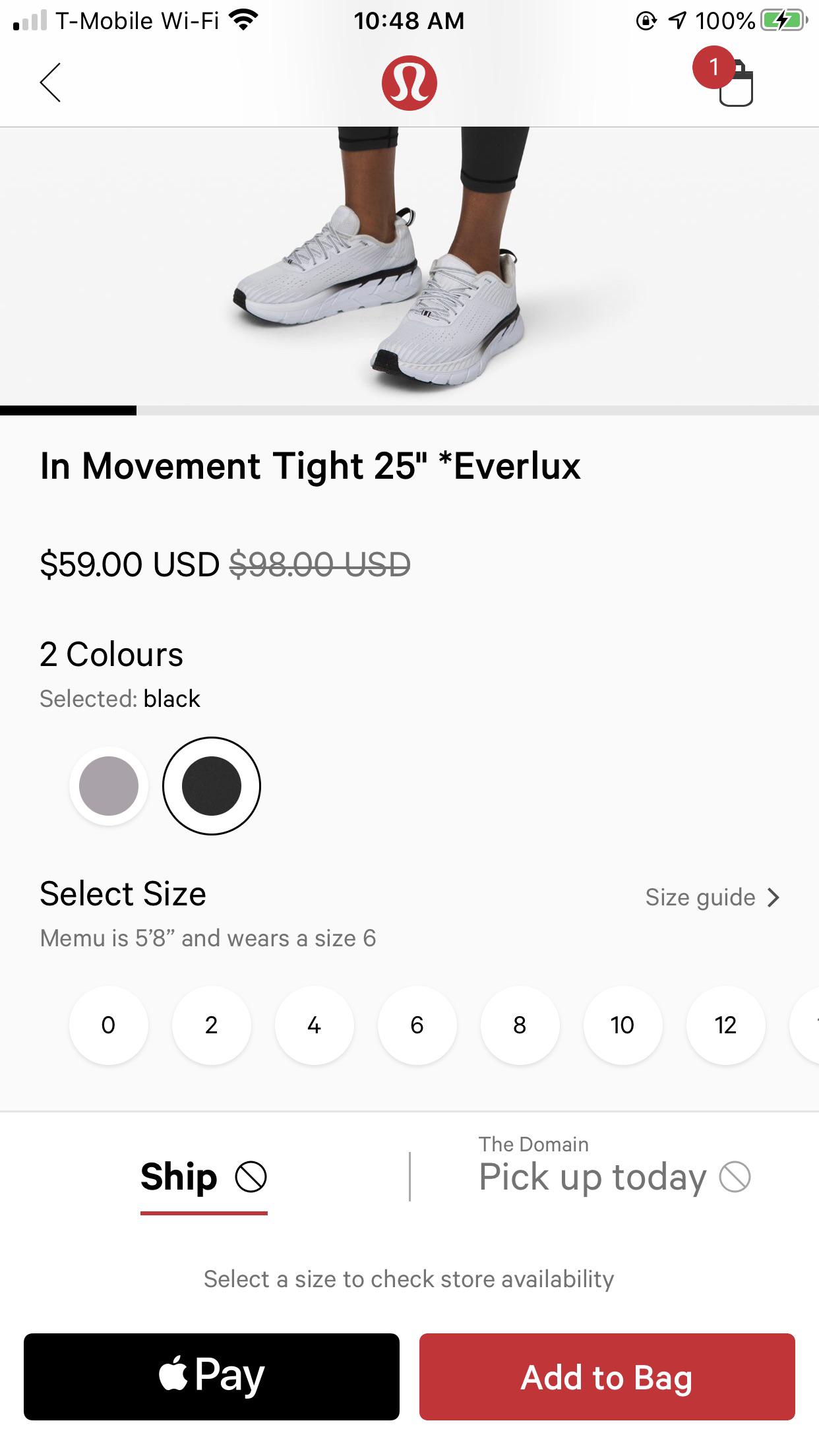 lululemon price adjustment