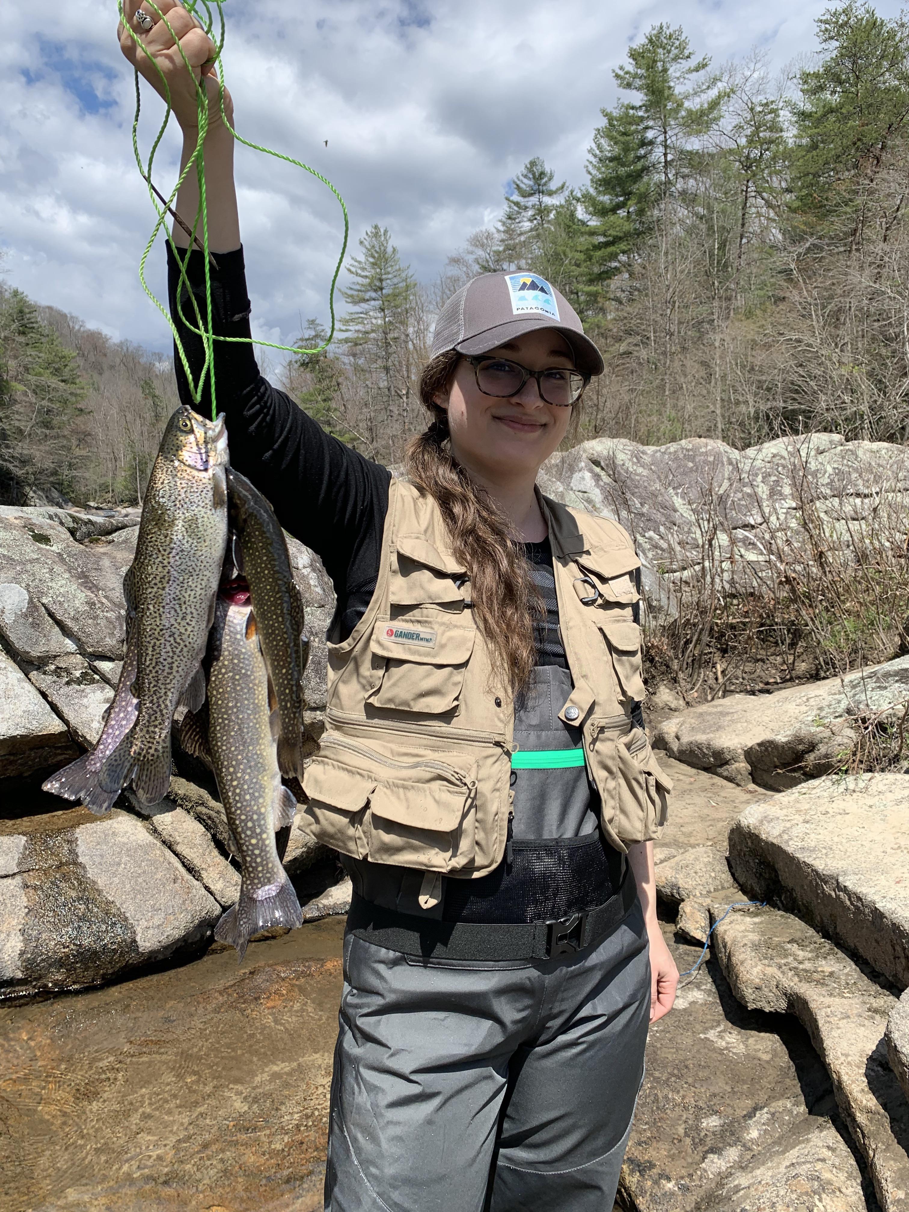 Caught my limit on the first day! Wilson Creek, NC r/Fishing